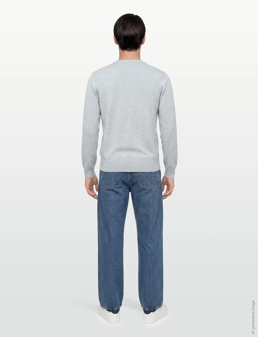 BOSS - Kanovano_S - rundhals - open grey - 4