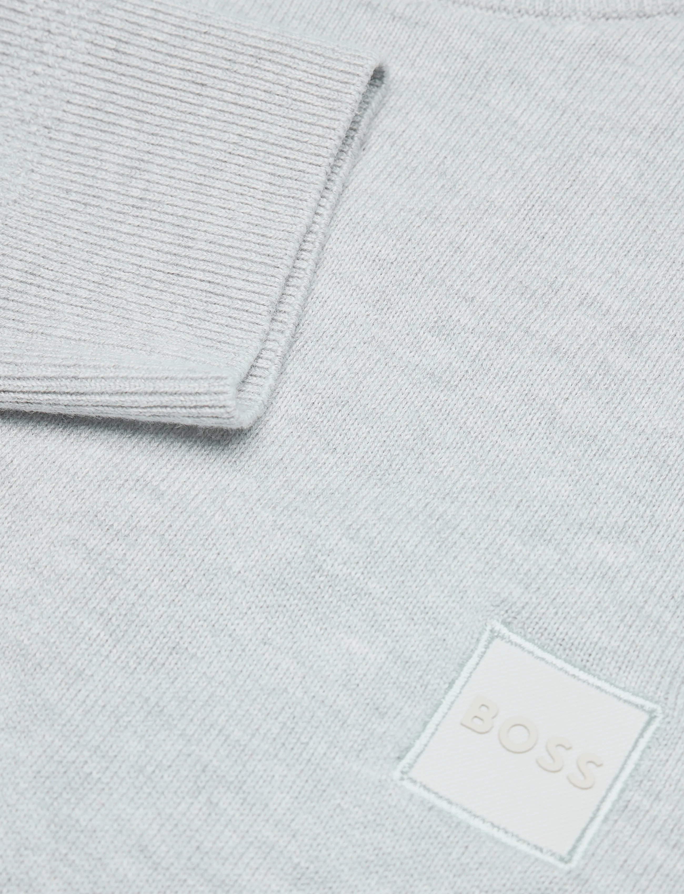 BOSS - Kanovano_S - rundhalsad - open grey - 2