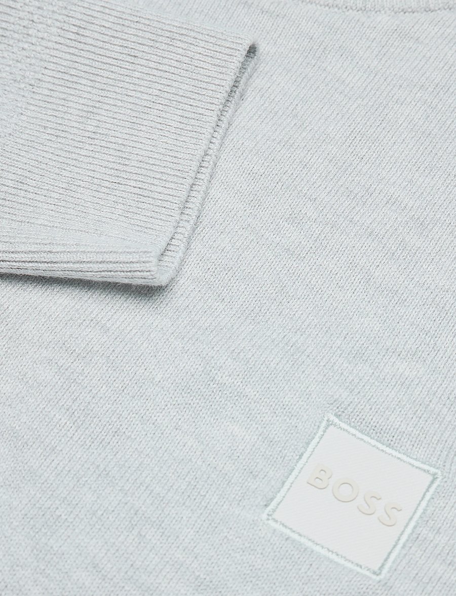 BOSS - Kanovano_S - rundhals - open grey - 2