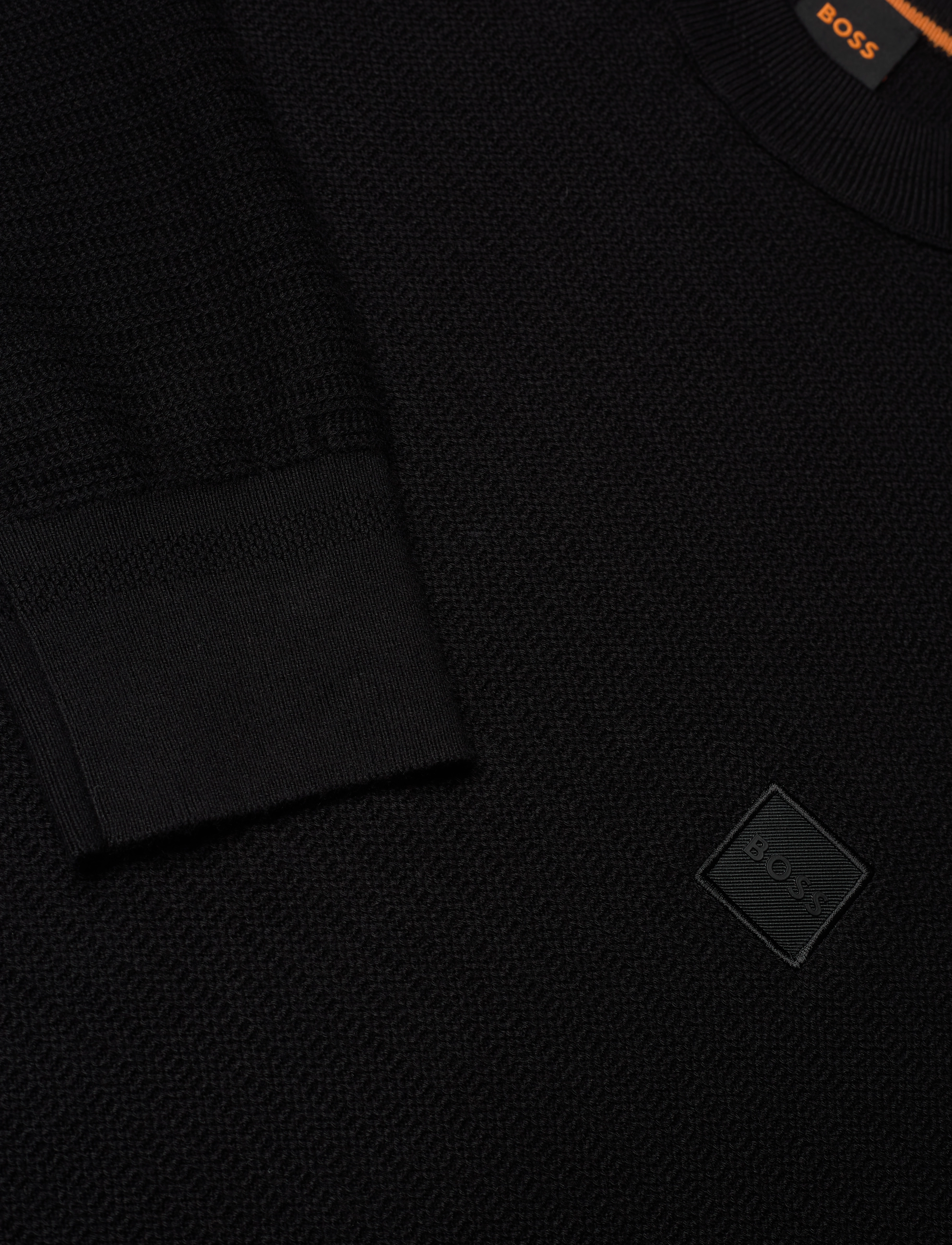 BOSS - Anion_S - kõrge kaelusega džemprid - black - 2