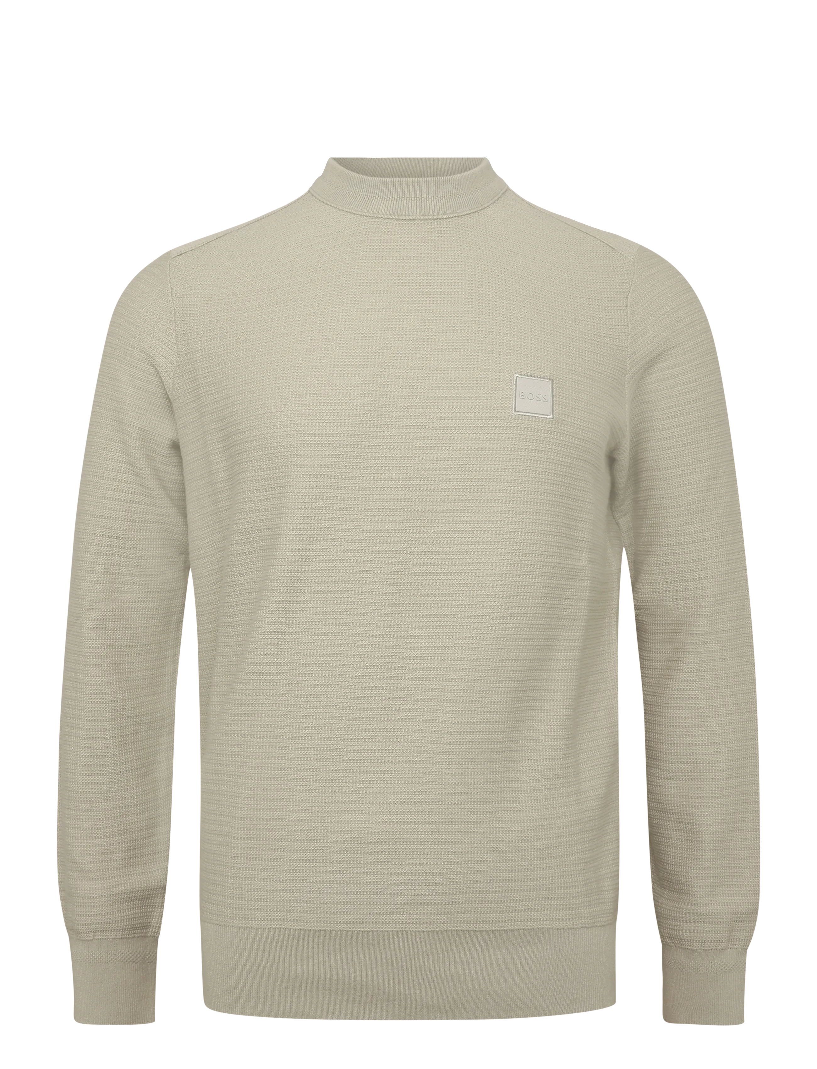 BOSS Anion_S - Stickat - LIGHT BEIGE / beige