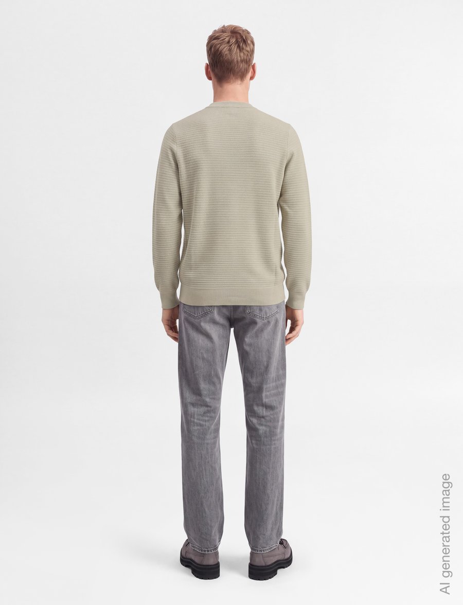 BOSS - Anion_S - rundhals - light beige - 4