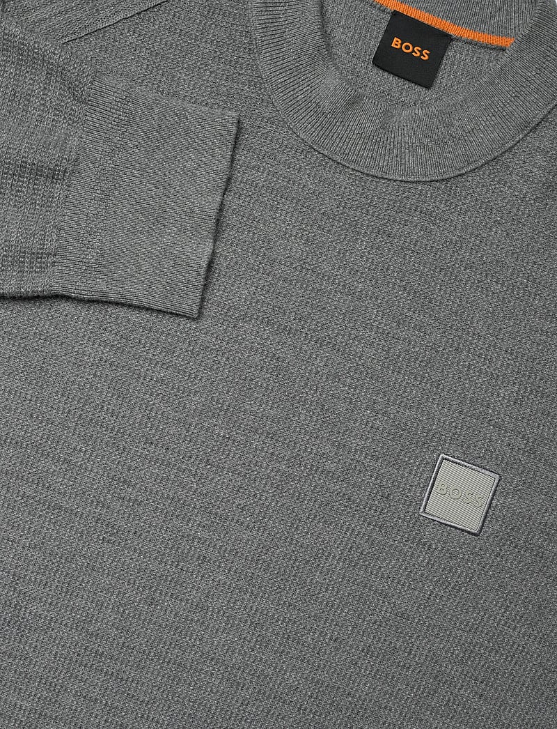 BOSS - Anion_S - rollkragen - silver - 2