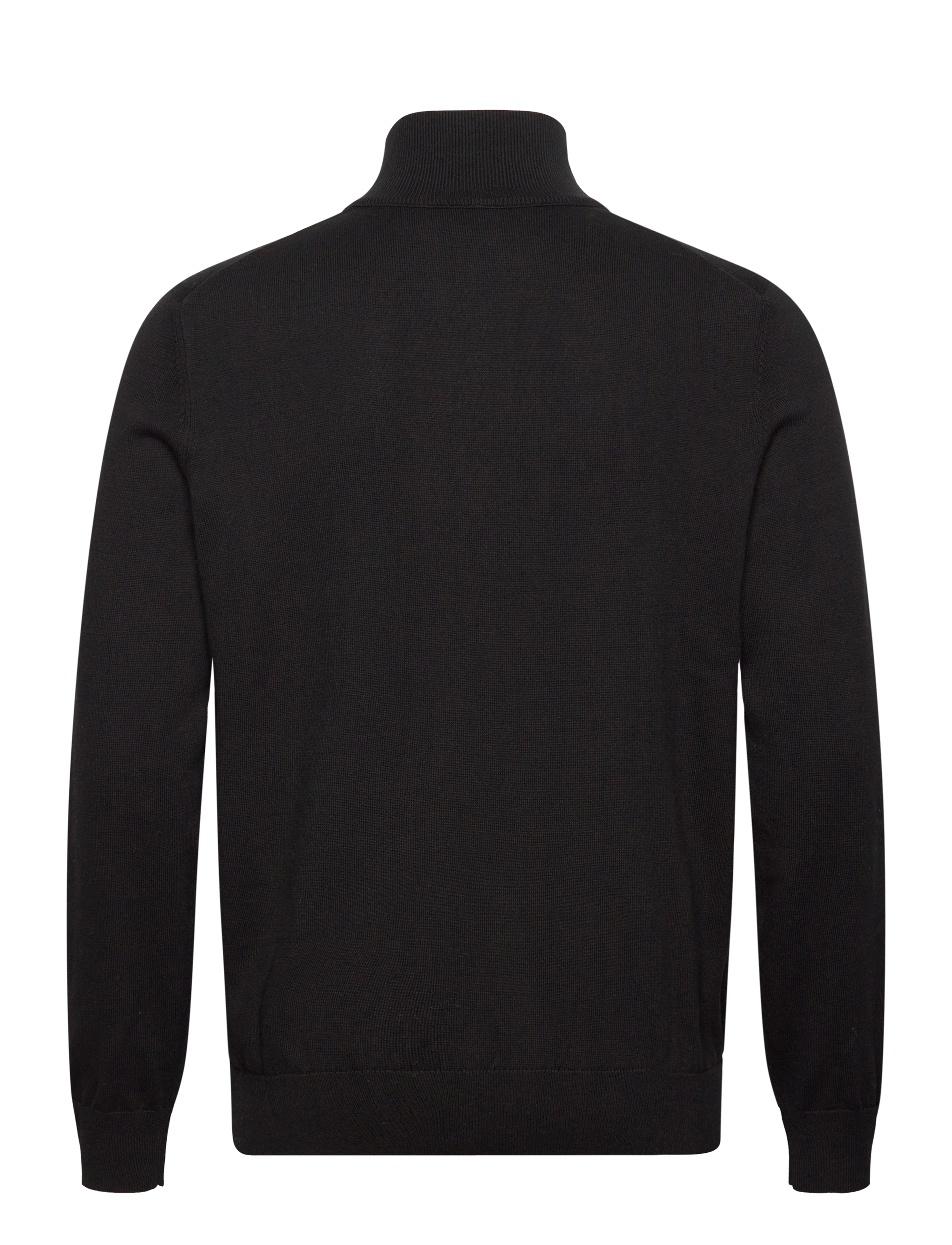 BOSS - Kanobix_S - pullover mit halbem reißverschluss - black - 1