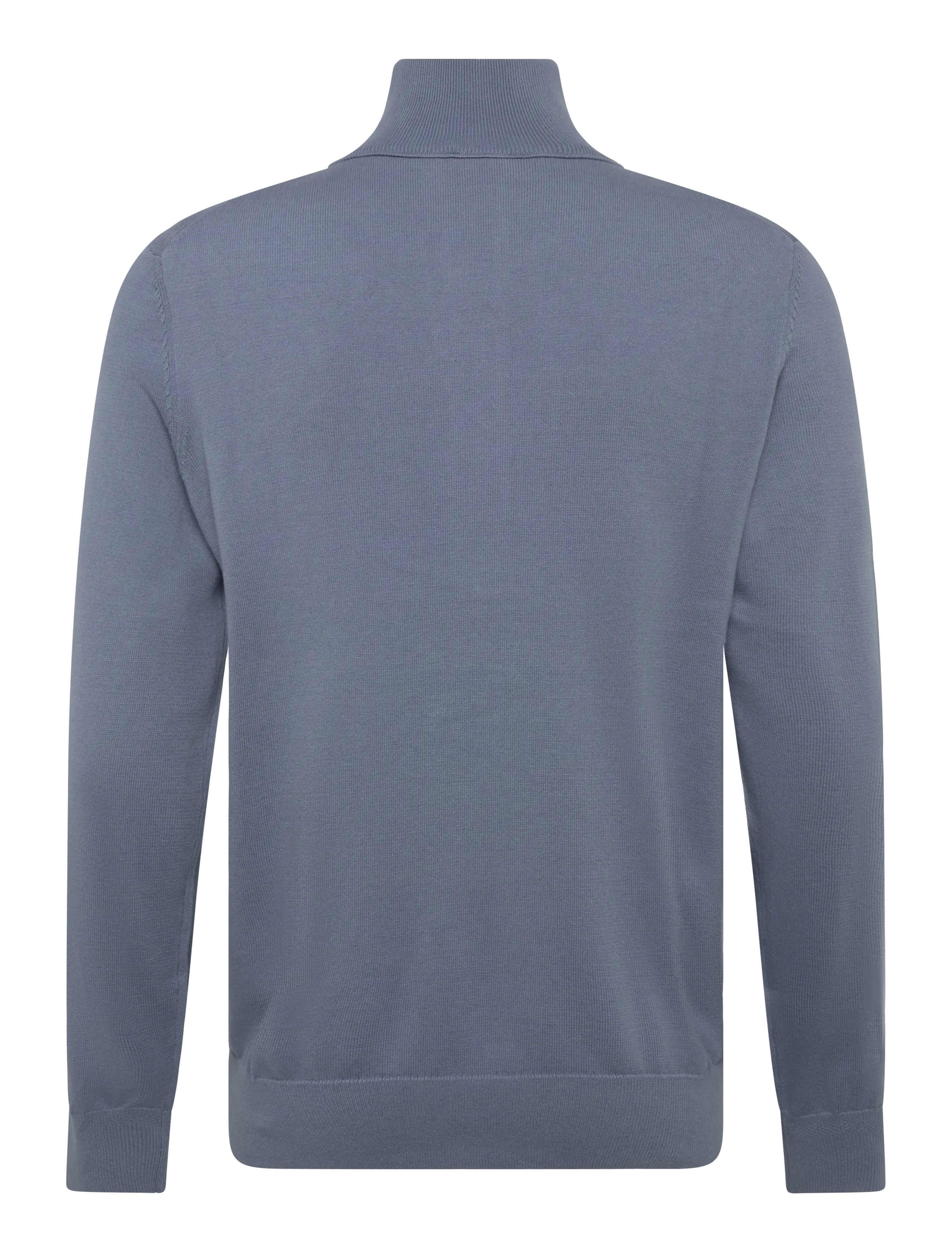 BOSS - Kanobix_S - pullover mit halbem reißverschluss - medium blue - 1