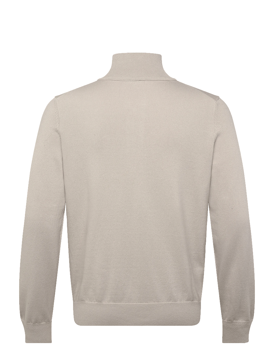 BOSS - Kanobix_S - pullover mit halbem reißverschluss - open grey - 1