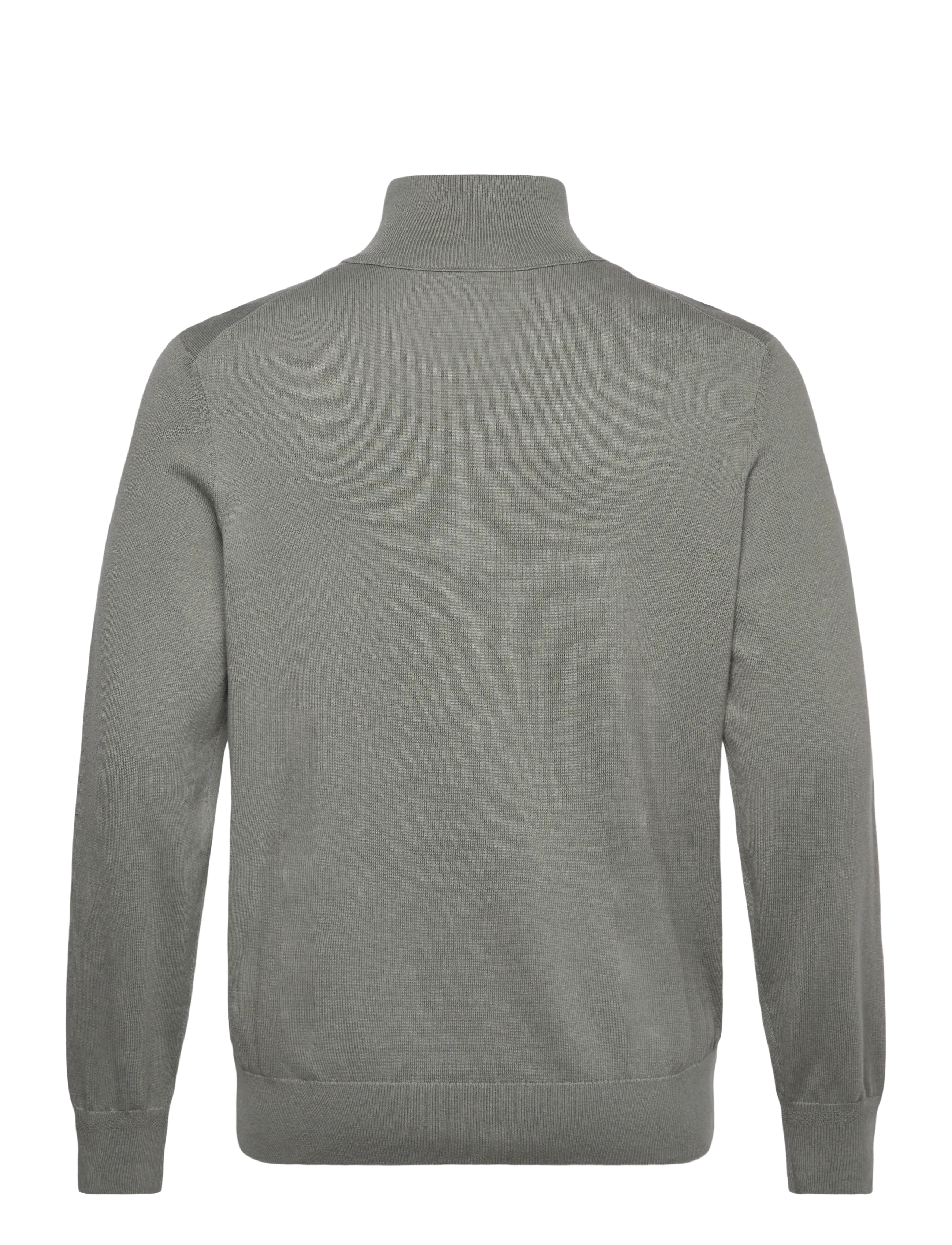 BOSS - Kanobix_S - half zip strik - open grey - 2
