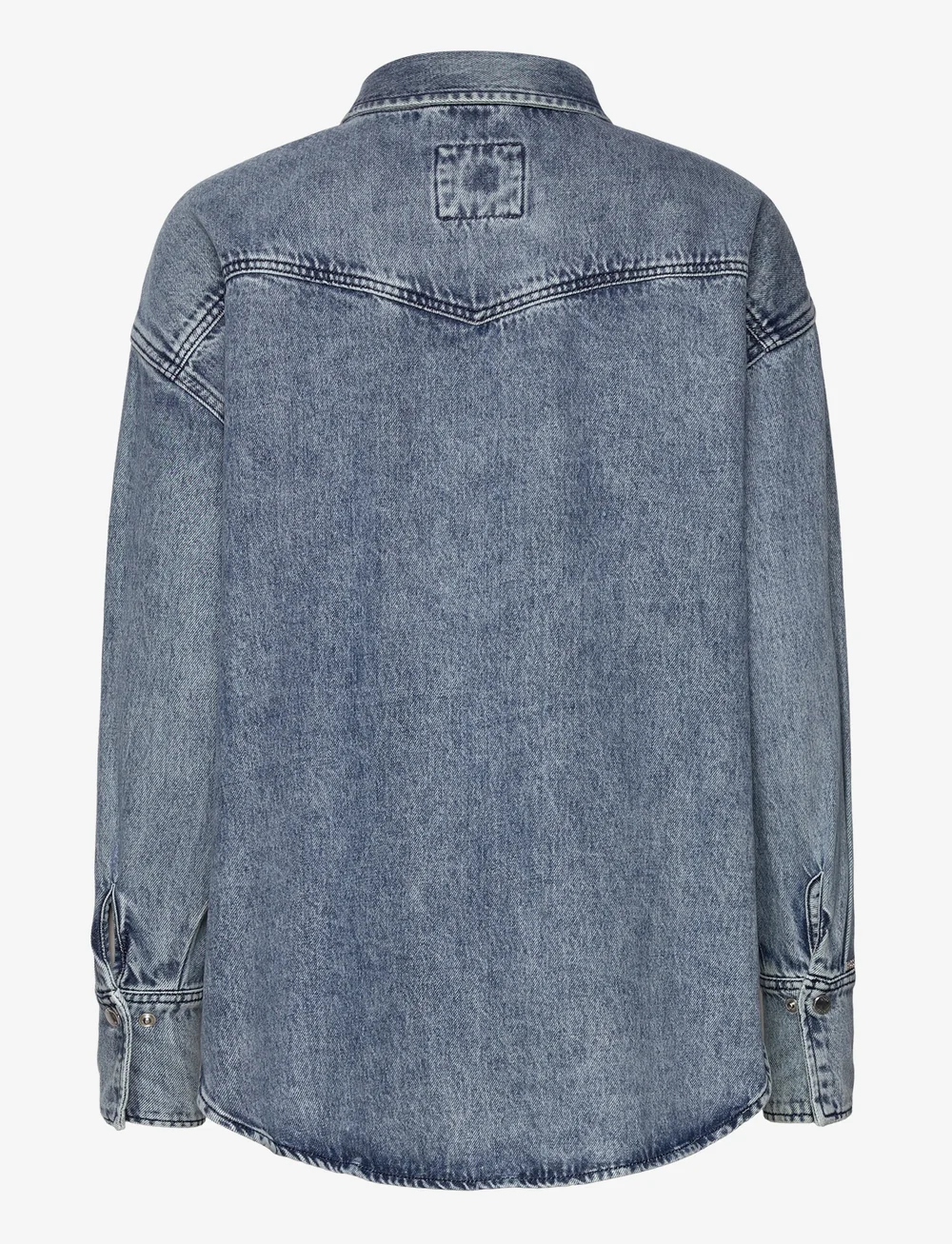 BOSS - C_DENIM SHIRT HF - jeansskjortor - dark blue - 1