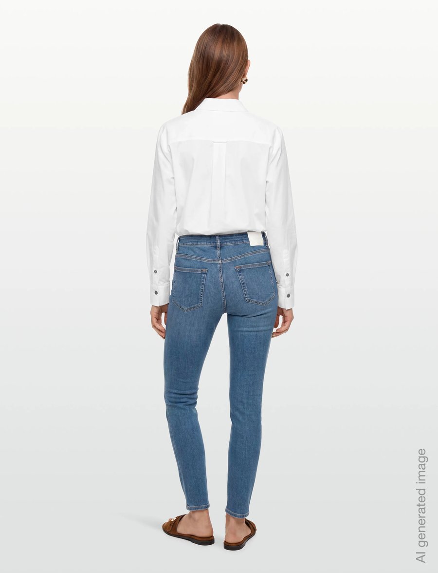 BOSS - C_JACKIE MR 4.0 - slim-fit-jeans - bright blue - 4