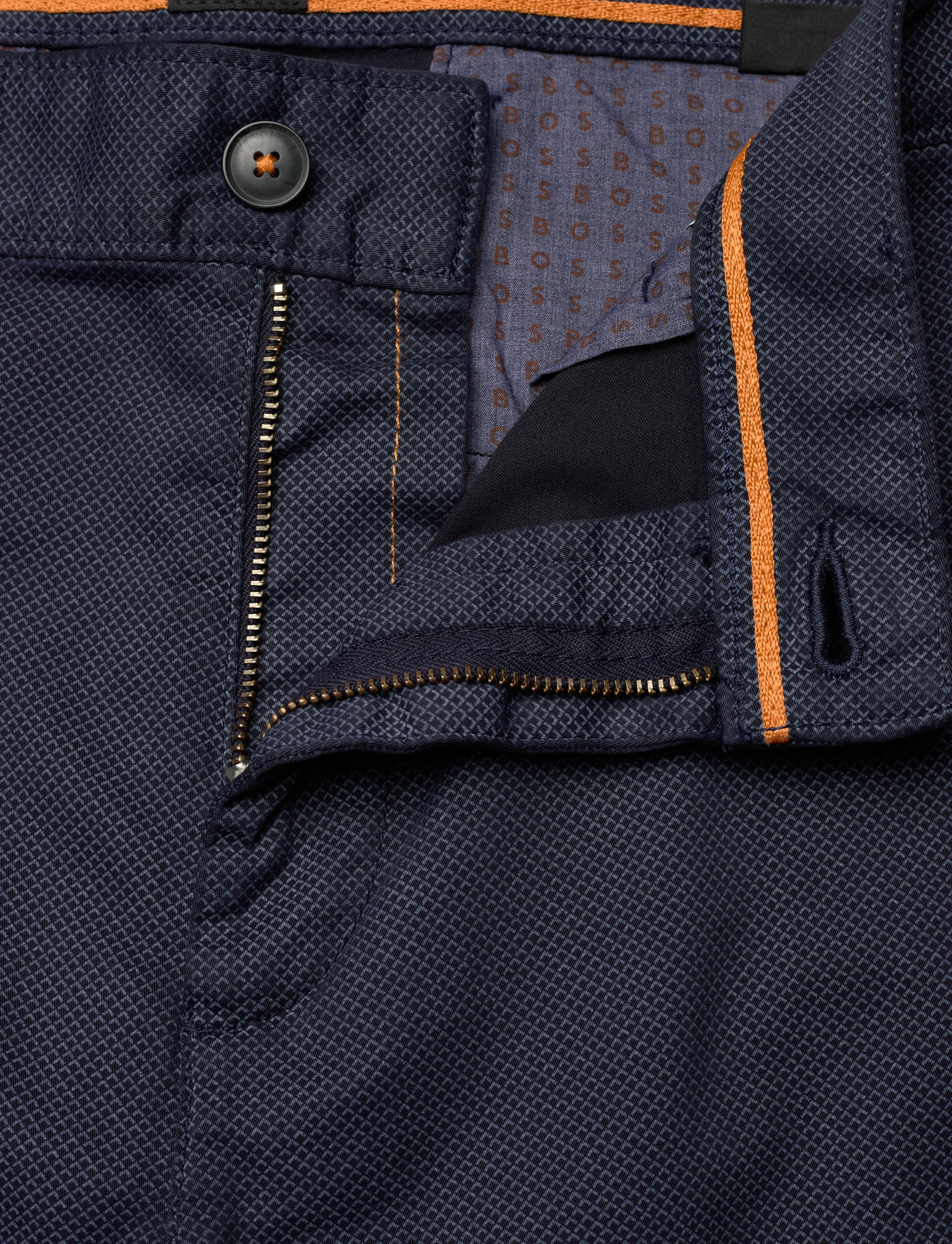 BOSS - Chino_slim - dark blue - 3