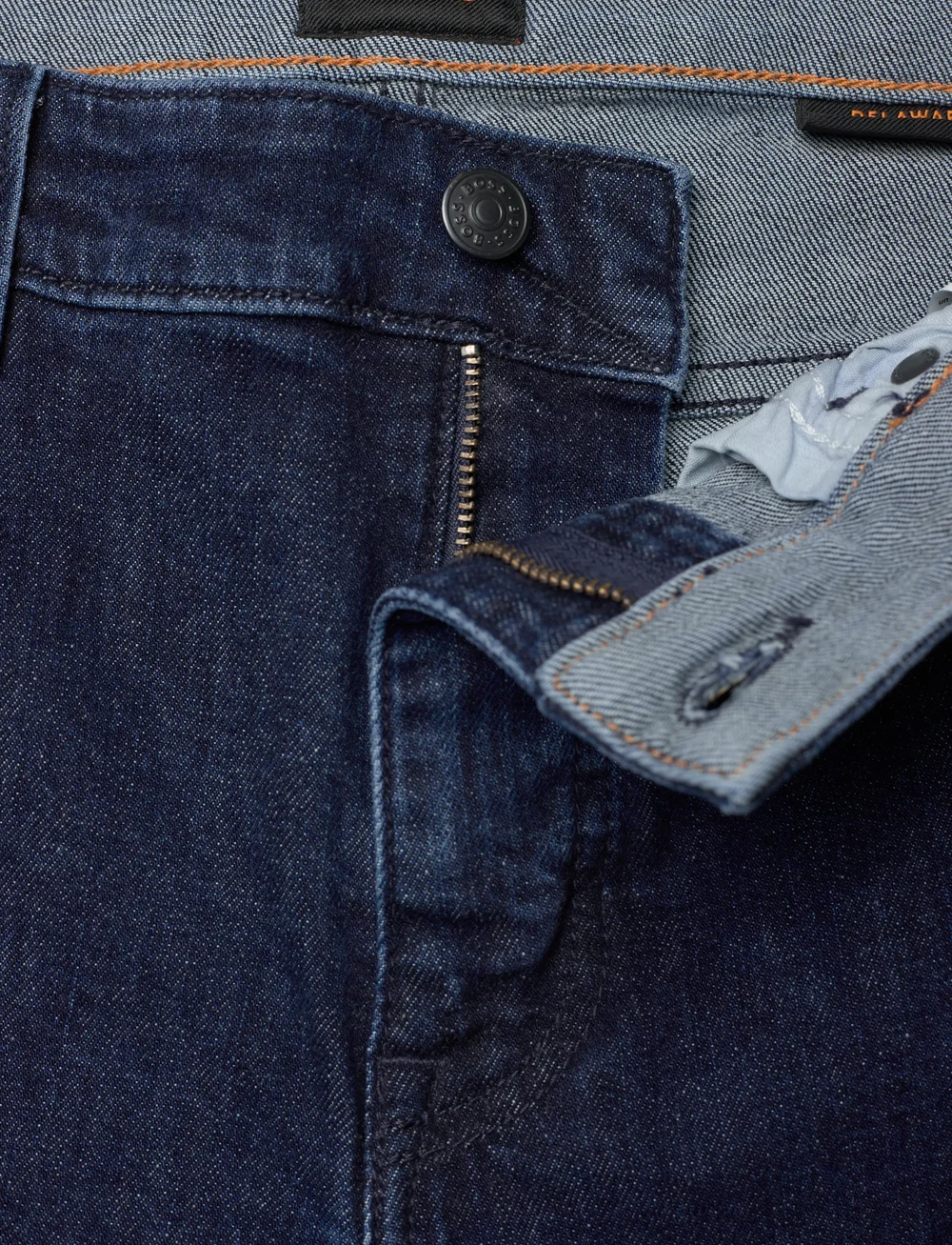 BOSS - DELAWARE BO - slim jeans - dark blue - 3