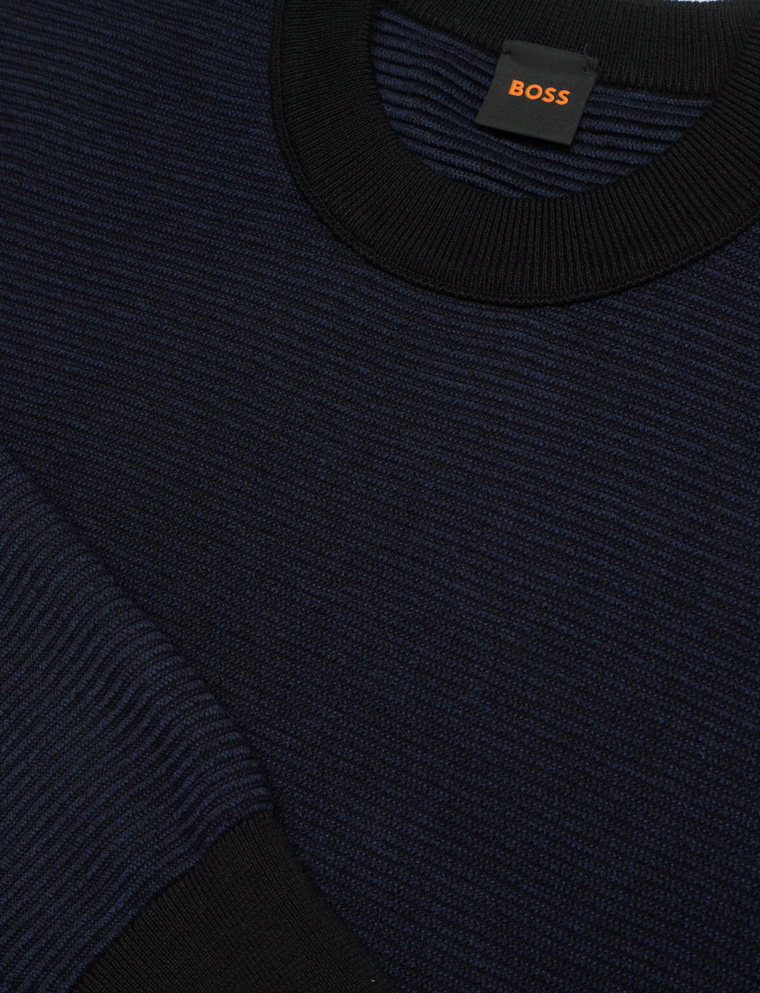 BOSS - Aspoki - basic-strickmode - black - 2