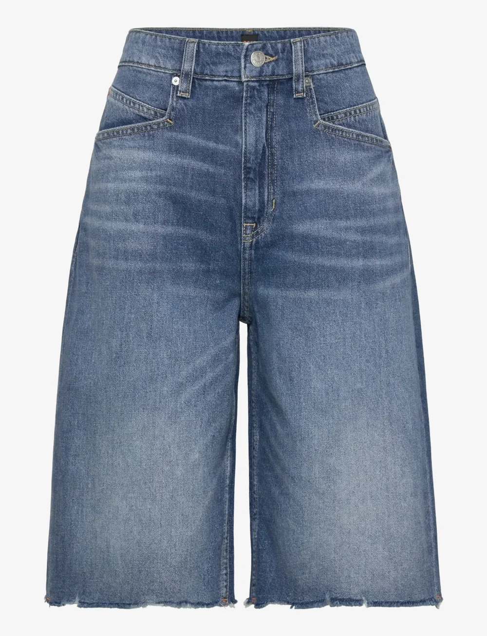 BOSS - C_DENIM JORTS - jeansshorts - bright blue - 0