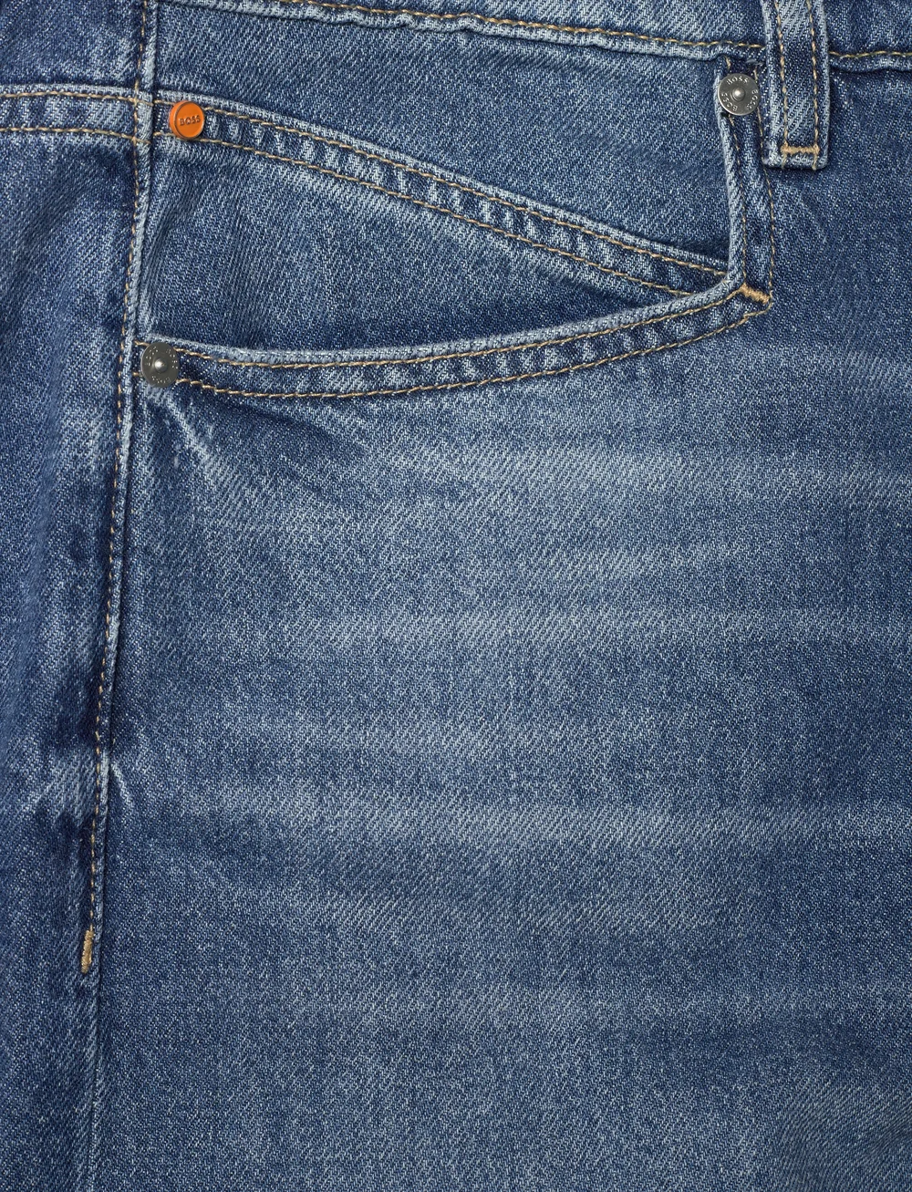 BOSS - C_DENIM JORTS - jeansshorts - bright blue - 2