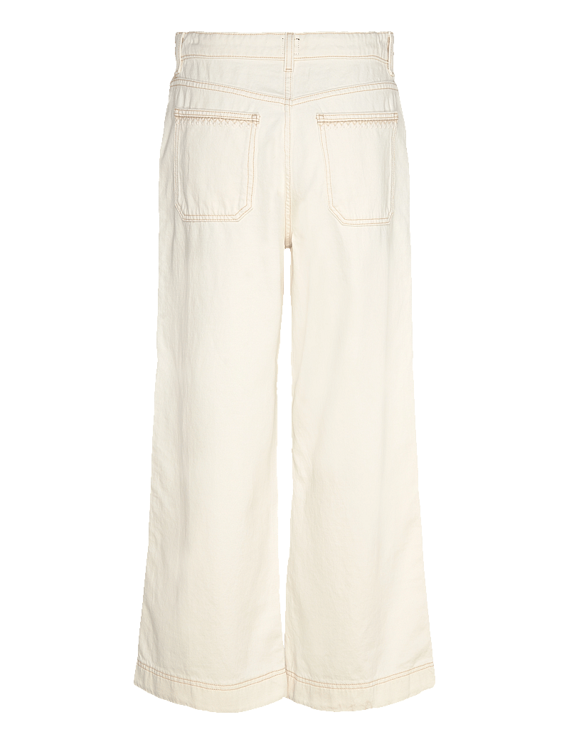 BOSS - C_MARLENE HR C PP - hosen mit weitem bein - natural - 1