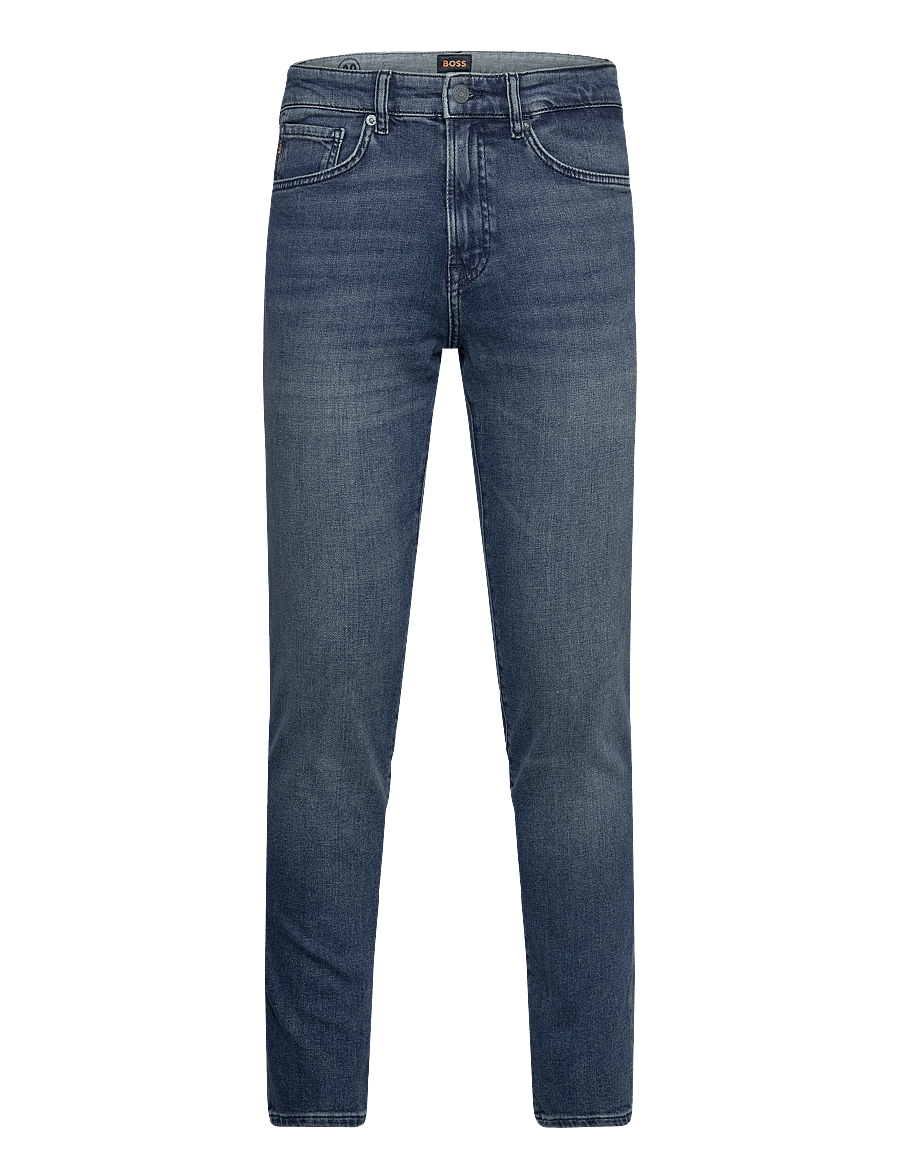 BOSS - ONYX BO - džinsa bikses ar tievām starām - medium blue - 0
