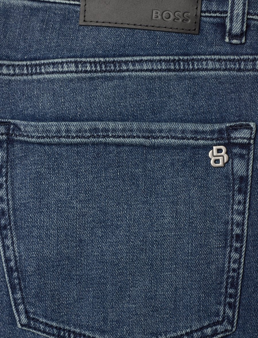 BOSS - ONYX BO - slim jeans - medium blue - 4