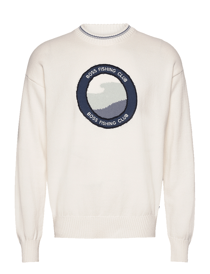 BOSS - Klubfish - rundhalsad - natural - 0