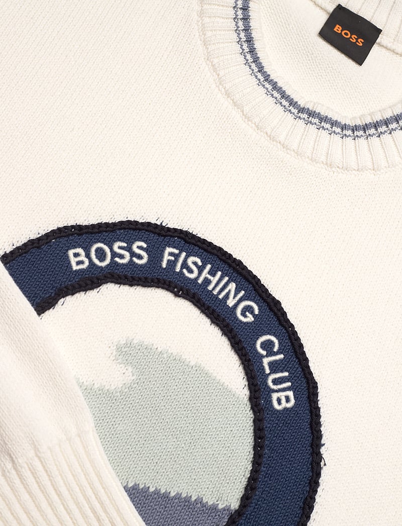 BOSS - Klubfish - rundhalsad - natural - 2