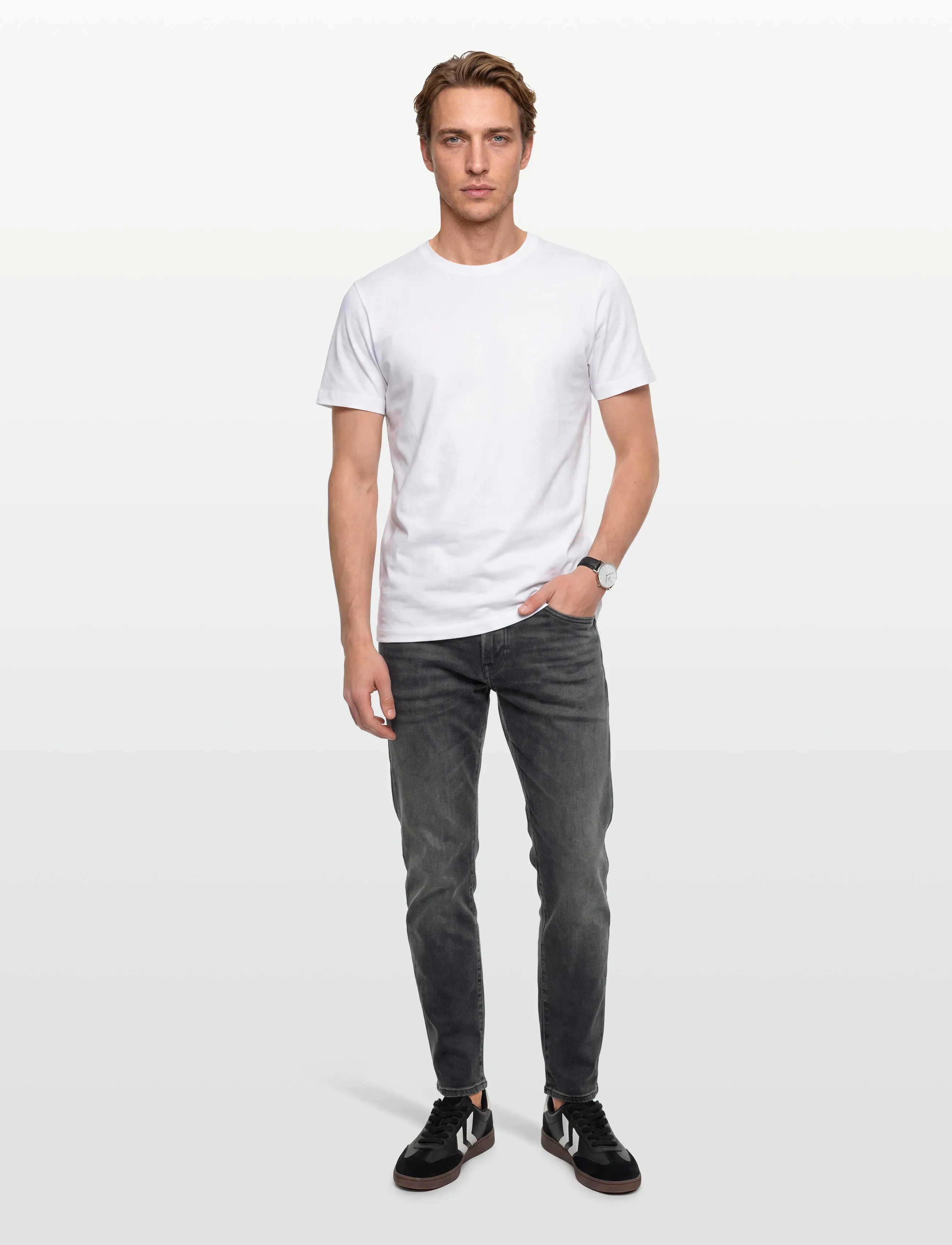BOSS Onyx Bo, 32 x 32, Black, Jeans > Tapered, Herre