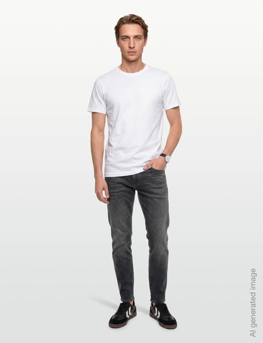 BOSS - ONYX BO - tapered jeans - black - 0