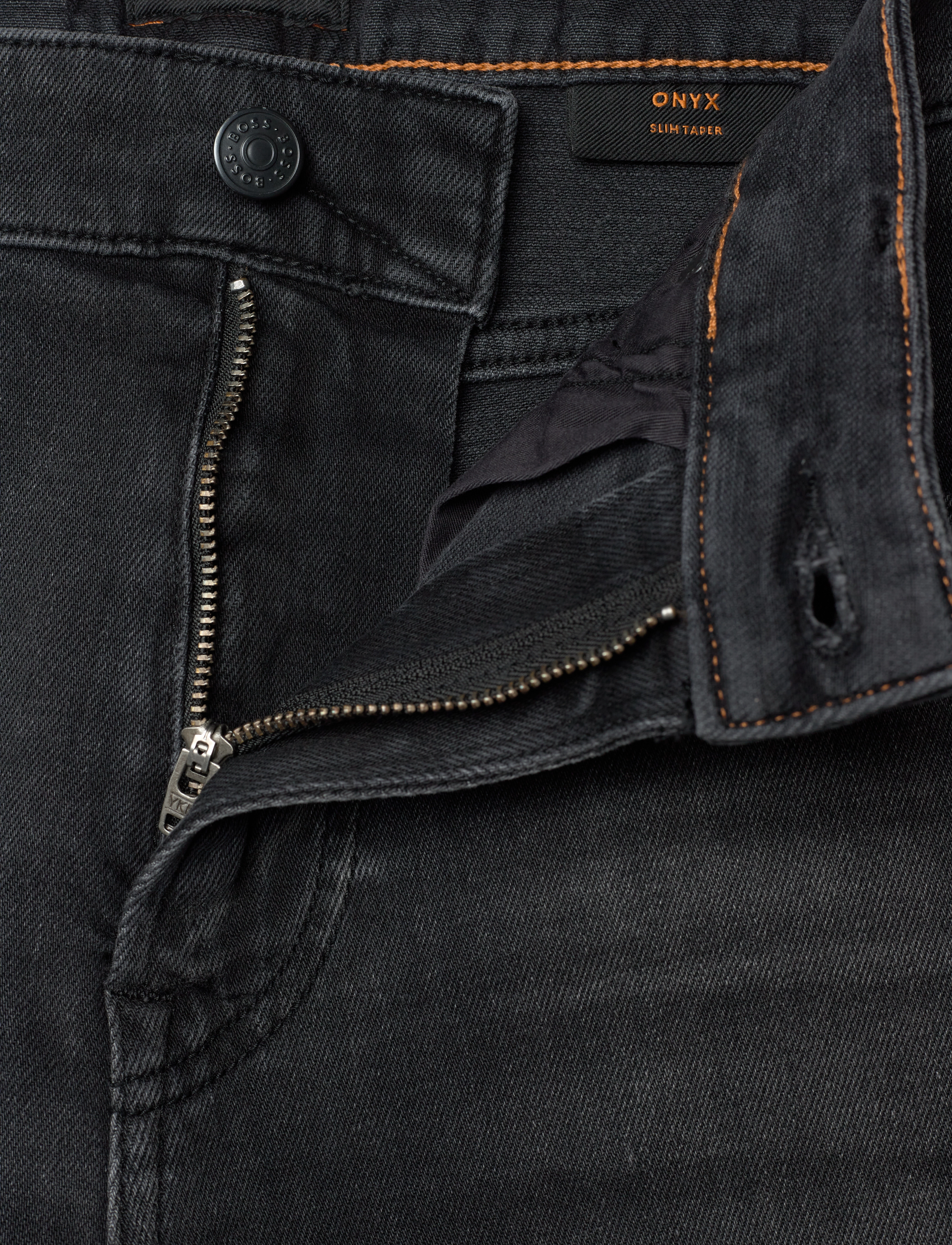 BOSS - ONYX BO - tapered jeans - black - 3