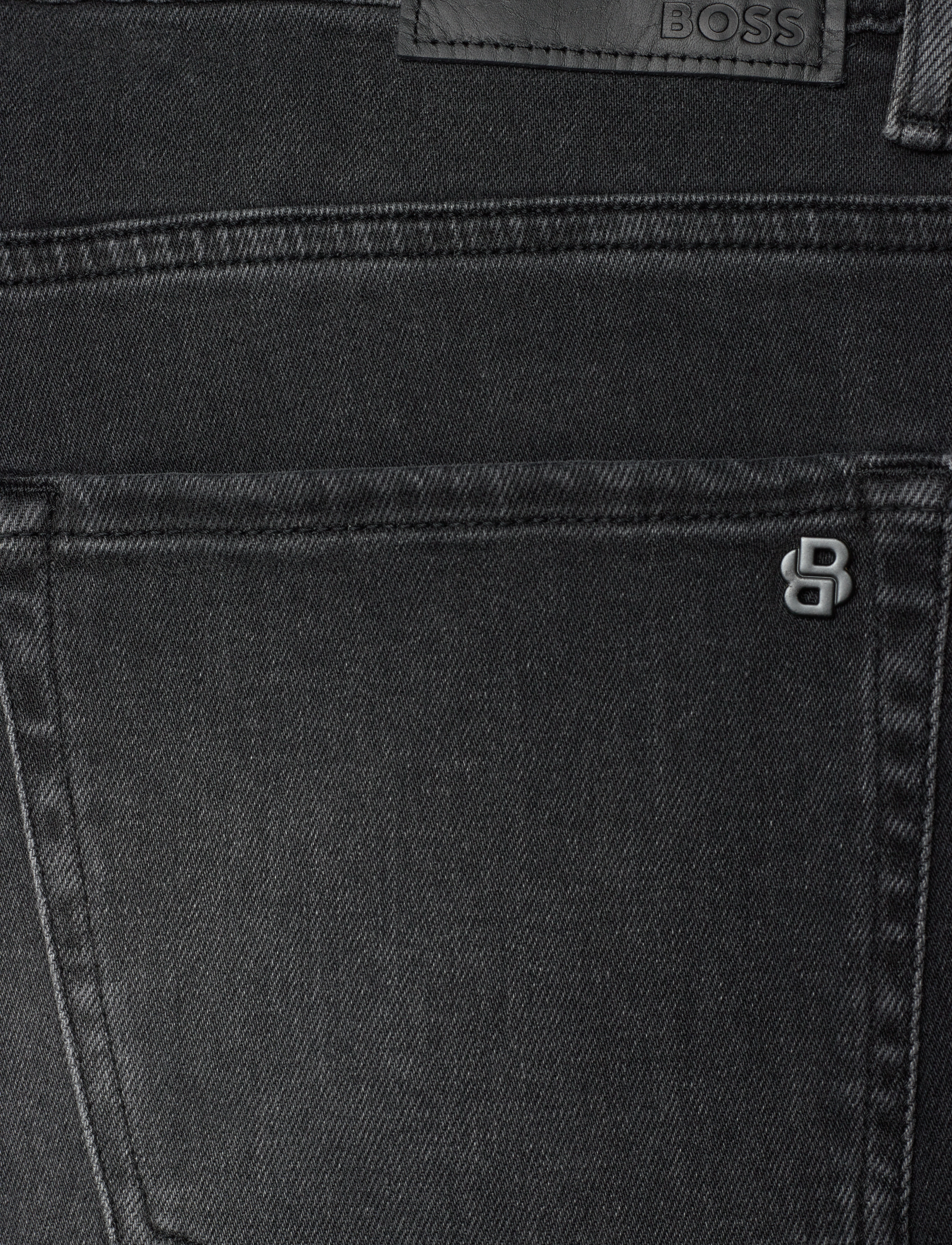 BOSS - ONYX BO - tapered jeans - black - 4