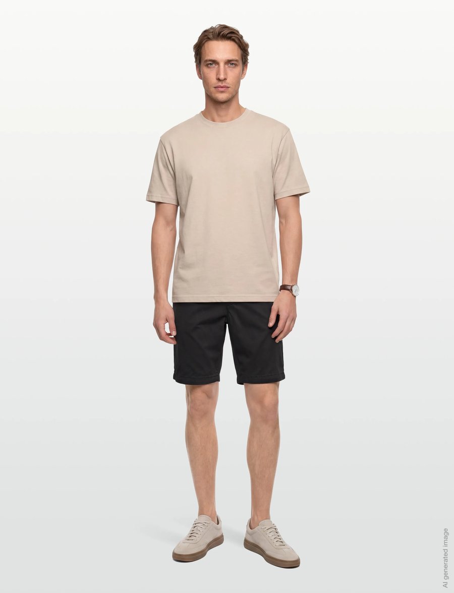 BOSS - Chino-slim-Shorts - freizeitshorts - black - 0