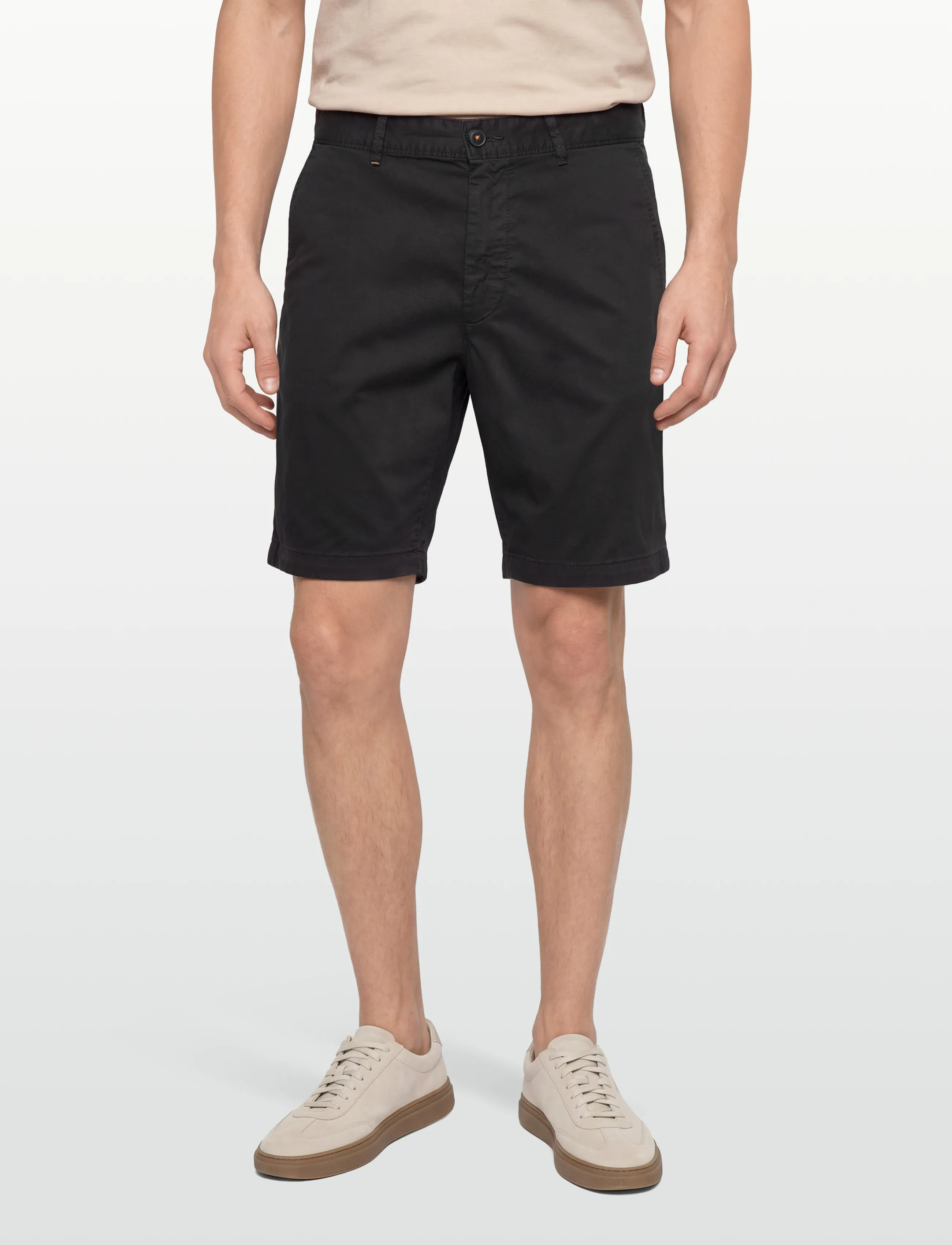 BOSS - Chino-slim-Shorts - chinos shorts - black - 3