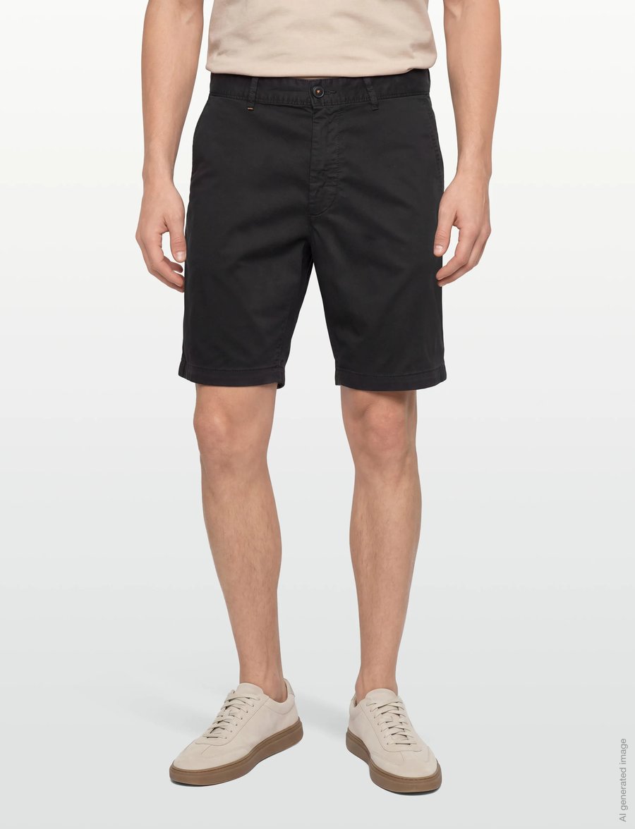 BOSS - Chino-slim-Shorts - freizeitshorts - black - 3