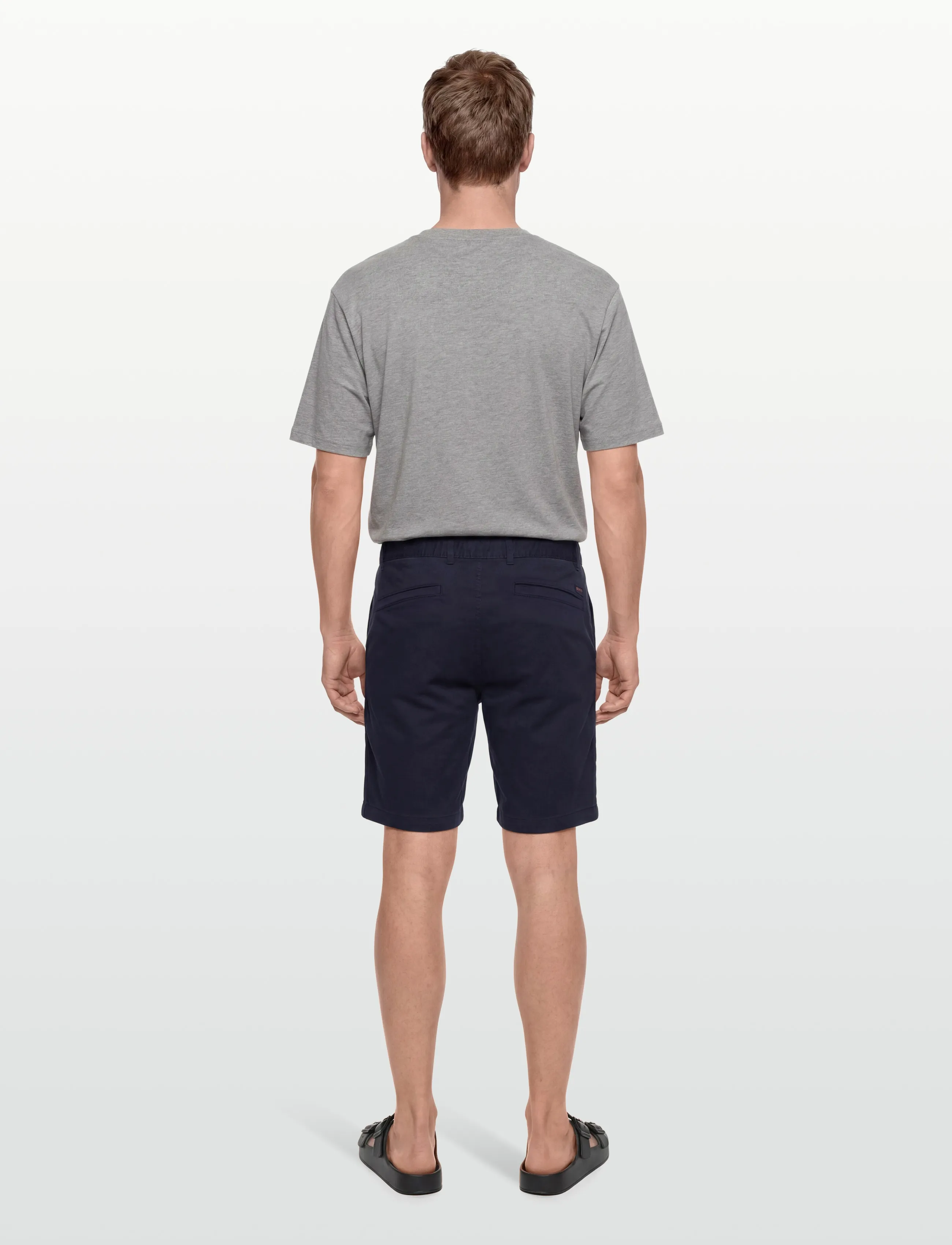 BOSS - Chino-slim-Shorts - chinos shorts - dark blue - 4