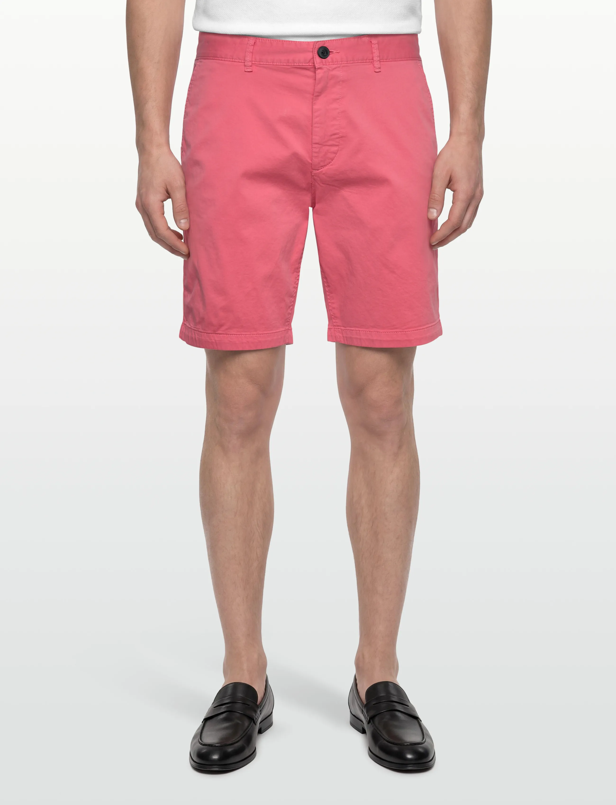BOSS - Chino-slim-Shorts - casual shorts - light/pastel red - 3
