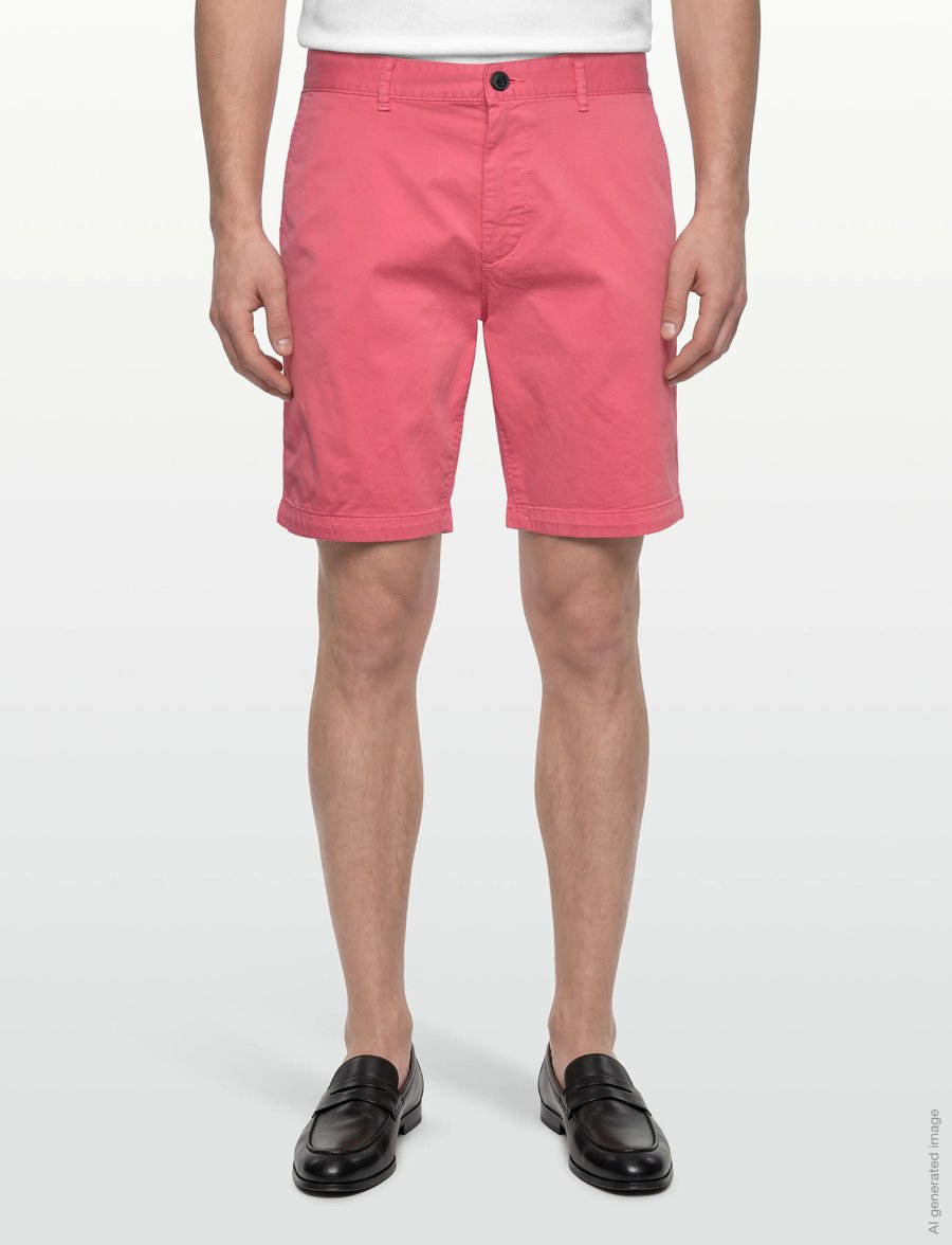 BOSS - Chino-slim-Shorts - freizeitshorts - light/pastel red - 3