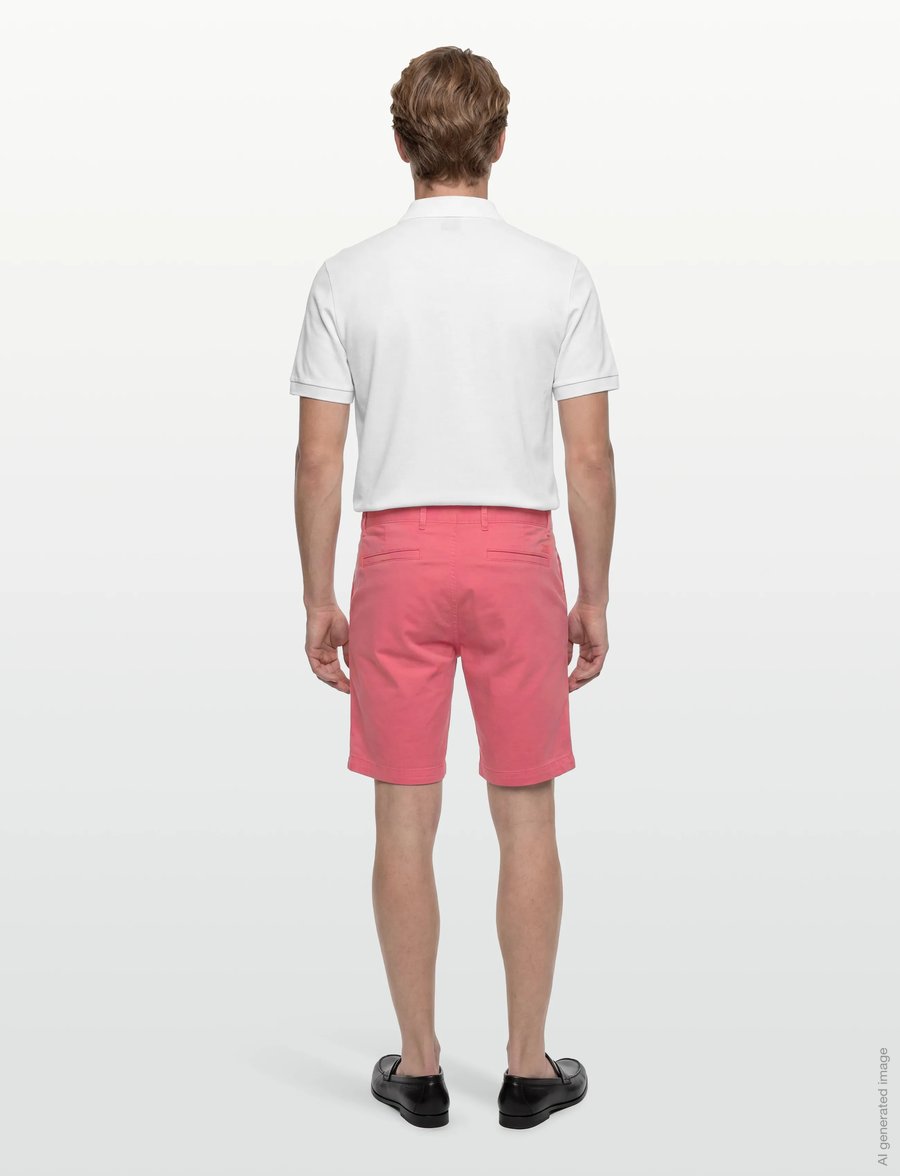BOSS - Chino-slim-Shorts - freizeitshorts - light/pastel red - 4