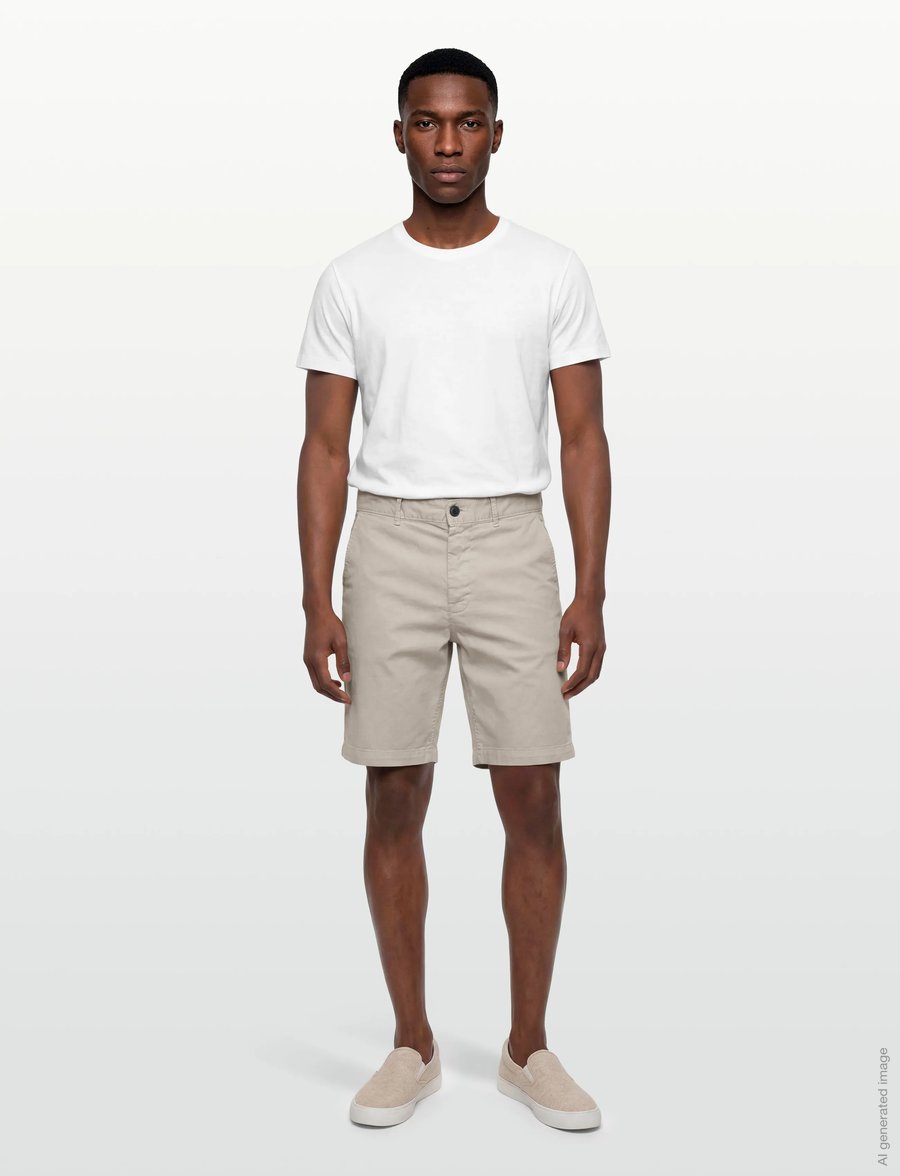 BOSS - Chino-slim-Shorts - freizeitshorts - open grey - 0