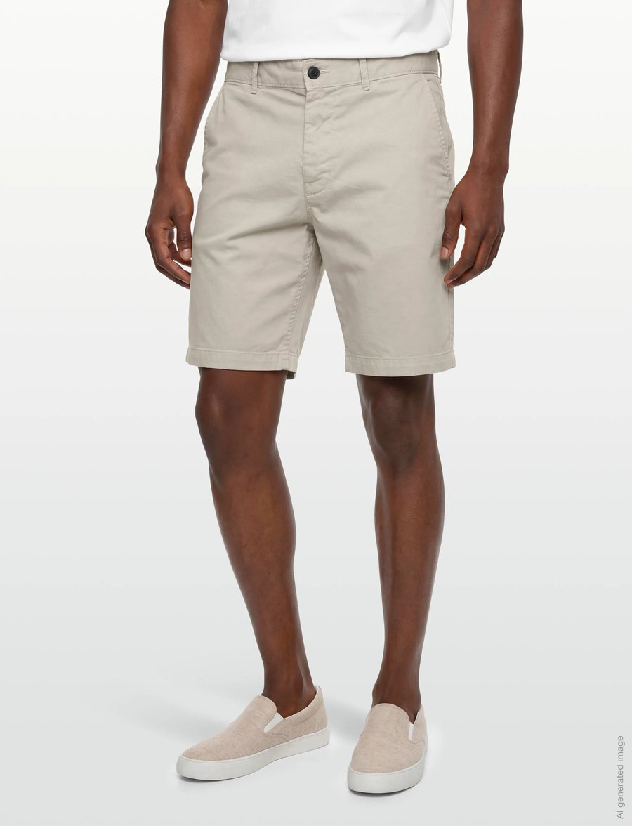 BOSS - Chino-slim-Shorts - freizeitshorts - open grey - 3