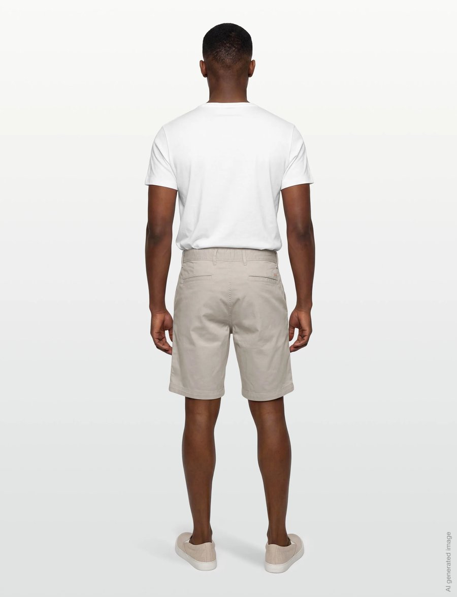 BOSS - Chino-slim-Shorts - freizeitshorts - open grey - 4