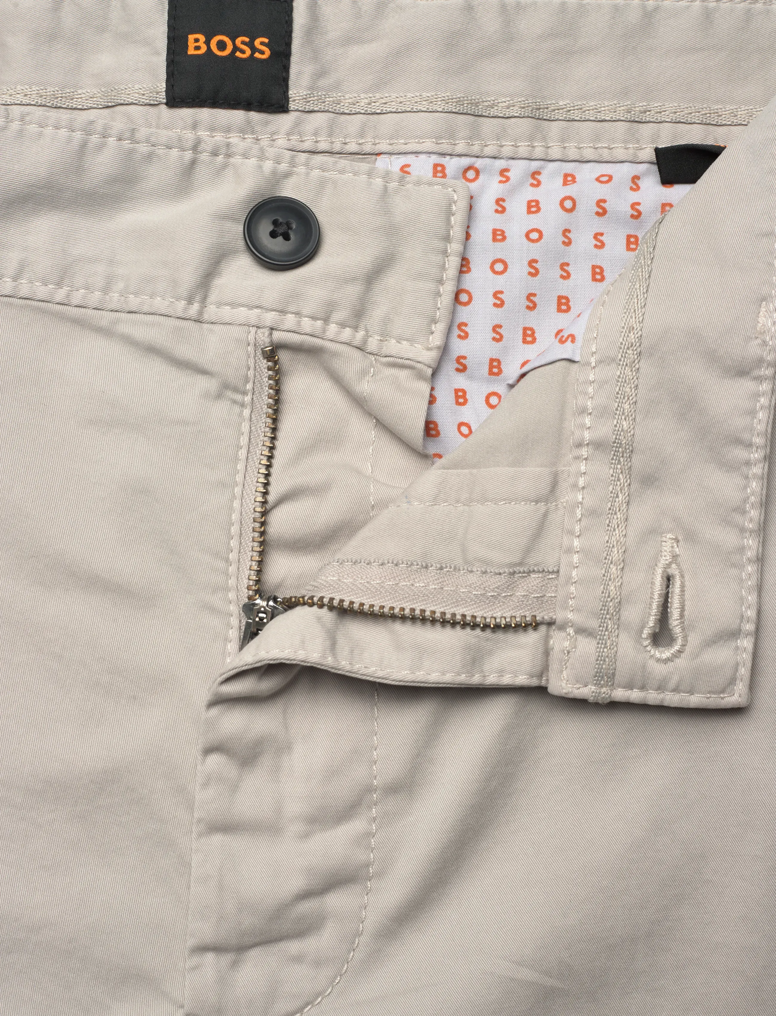 BOSS - Chino-slim-Shorts - casual shorts - open grey - 3