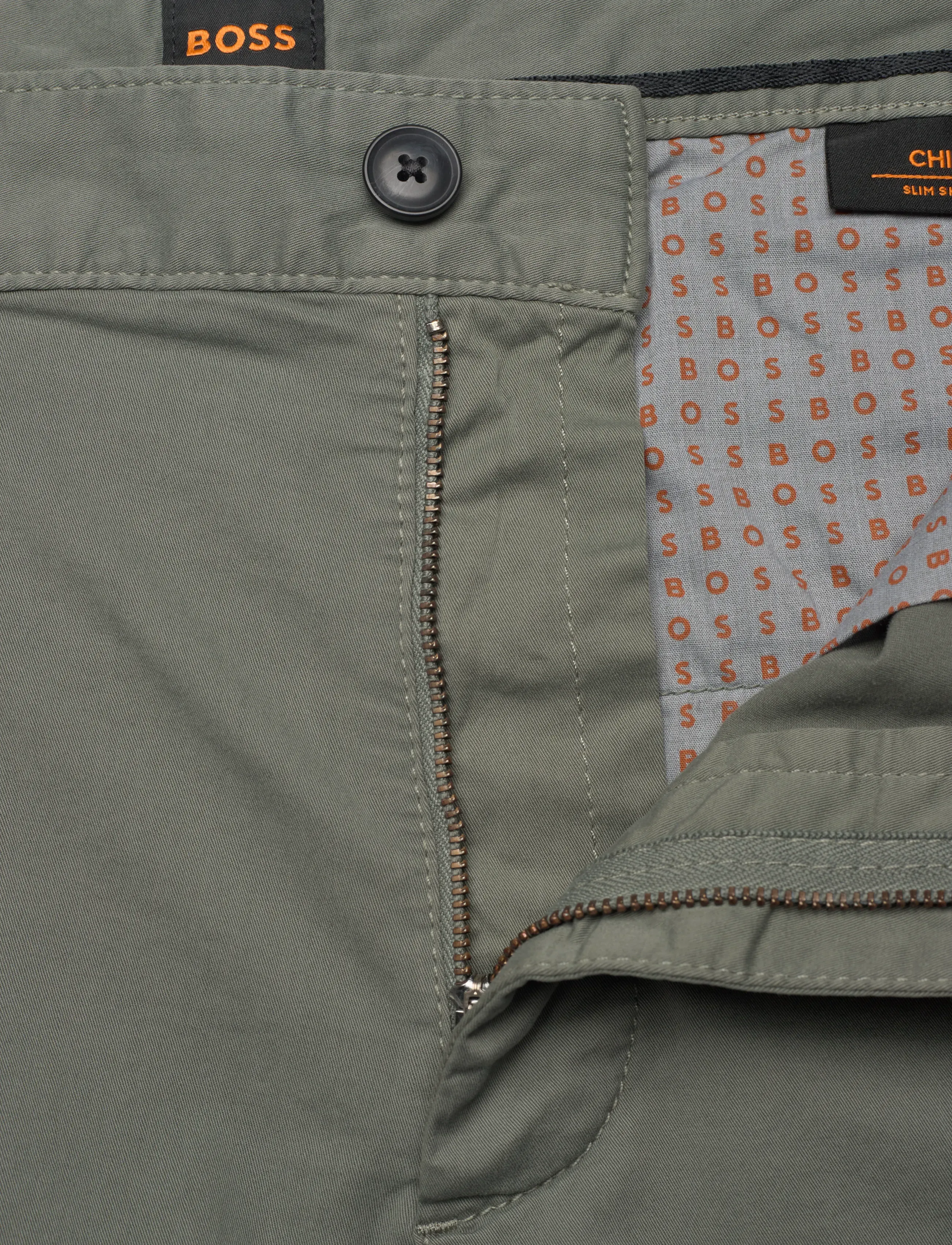 BOSS - Chino-slim-Shorts - casual shorts - open grey - 3
