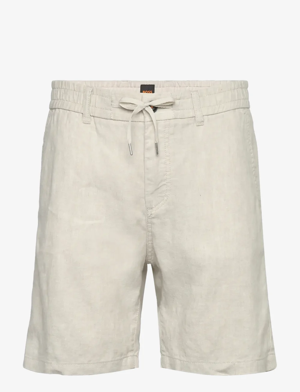 BOSS - Chino-Tapered-DS-2-S - shorts en lin - light beige - 0