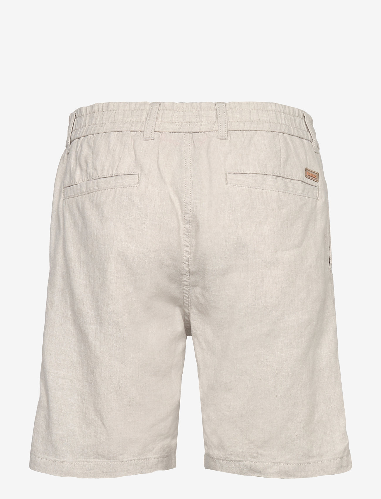 BOSS - Chino-Tapered-DS-2-S - hørshorts - light beige - 1