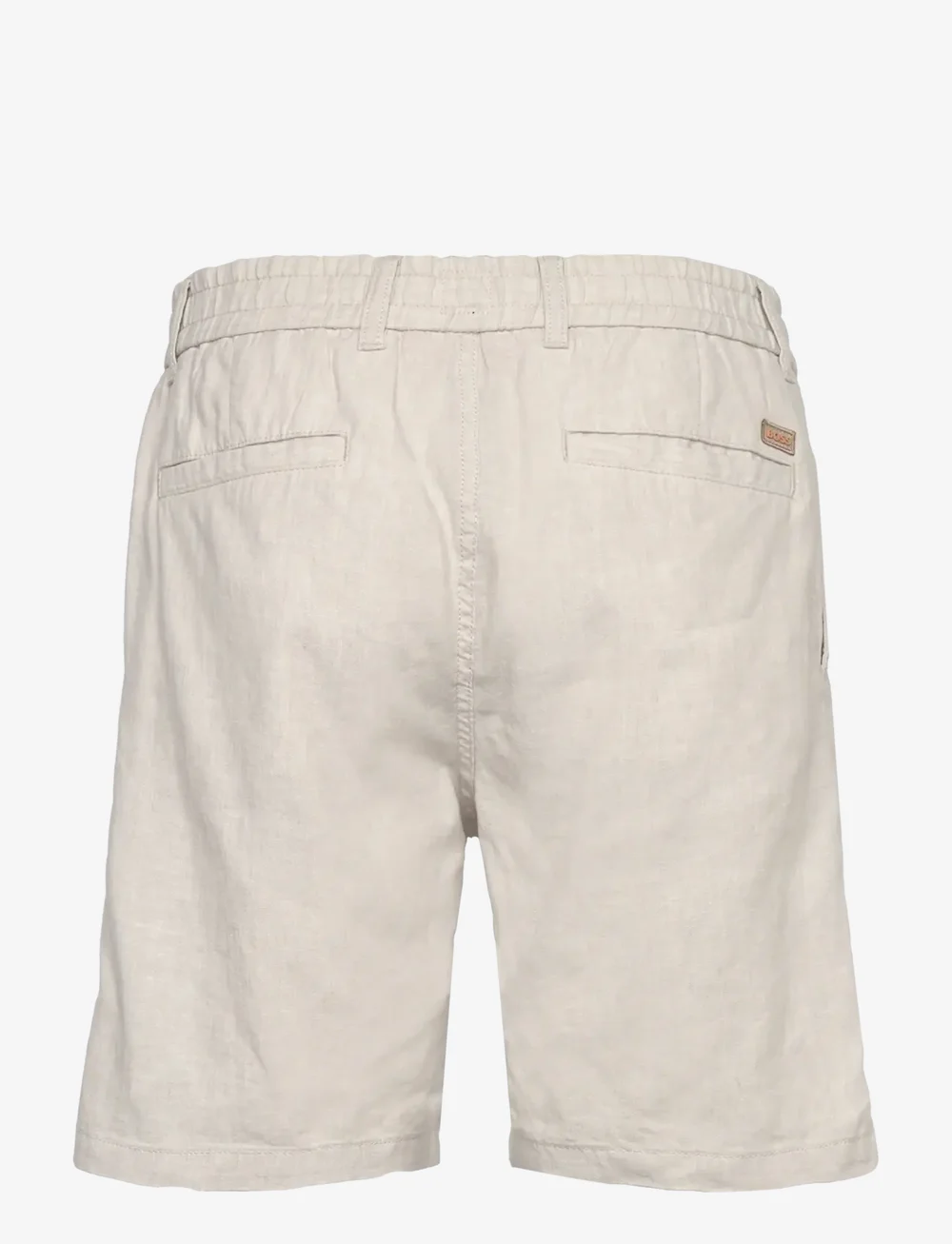 BOSS - Chino-Tapered-DS-2-S - shorts en lin - light beige - 1