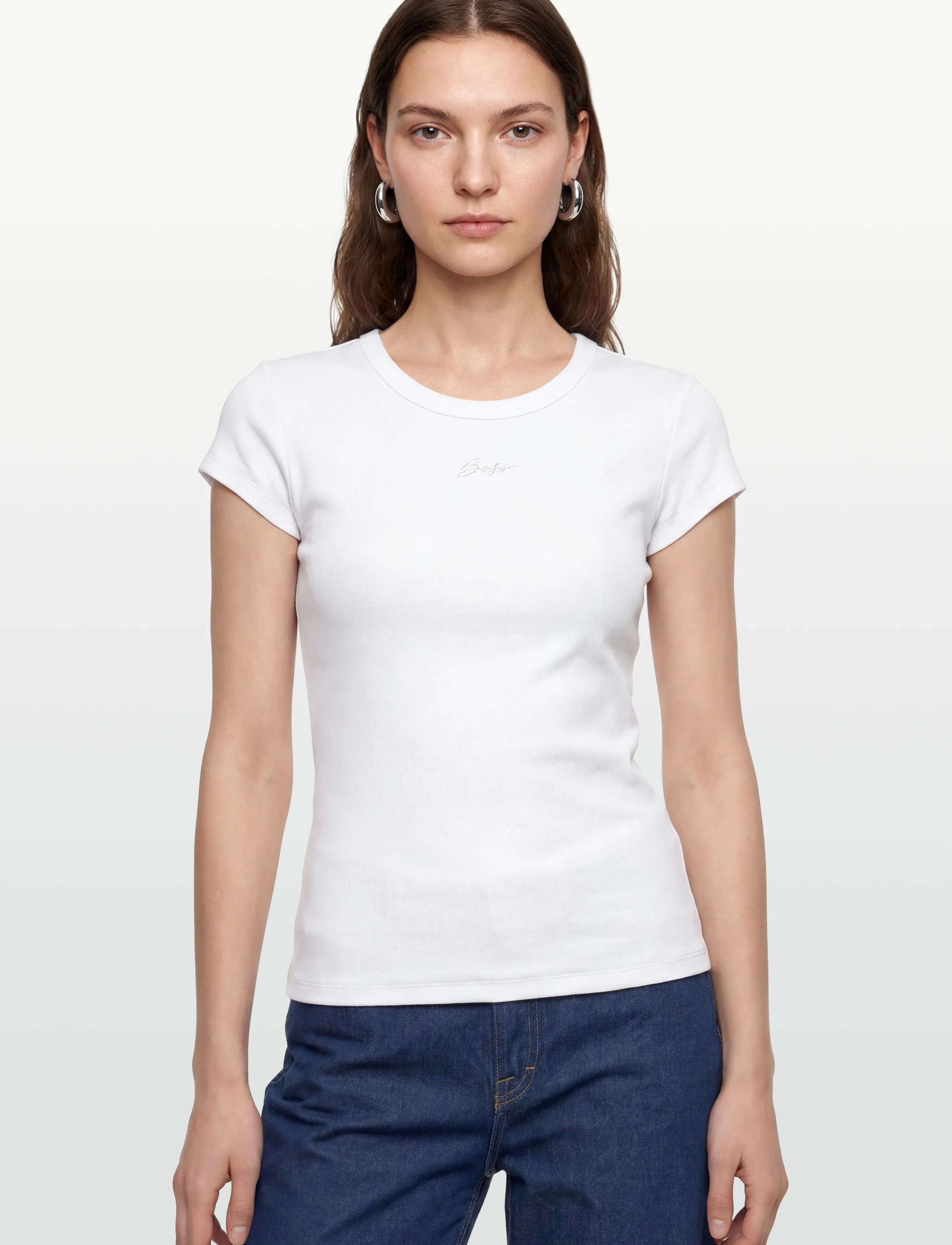 BOSS - C_Esima - t-shirts - white - 3