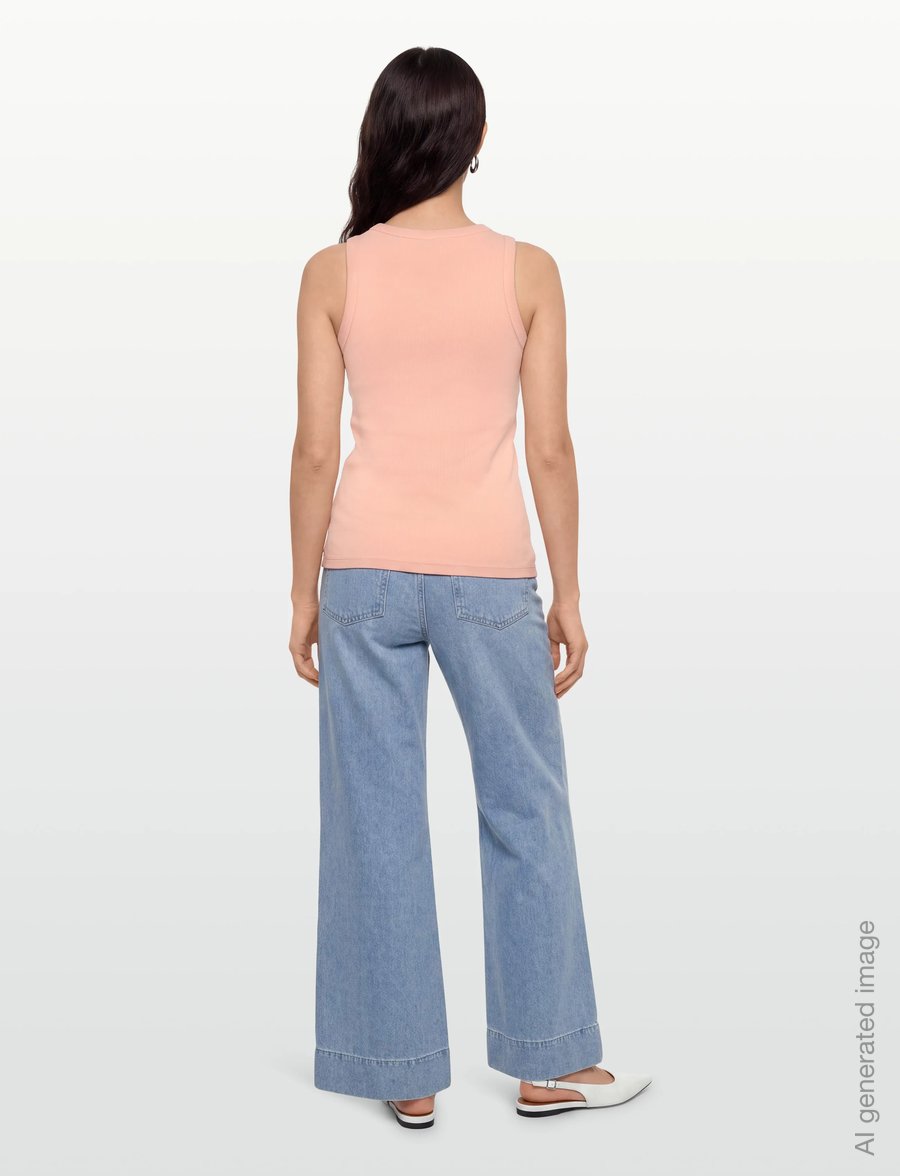 BOSS - C_Ematite2_stonebadg - sleeveless tops - open pink - 4