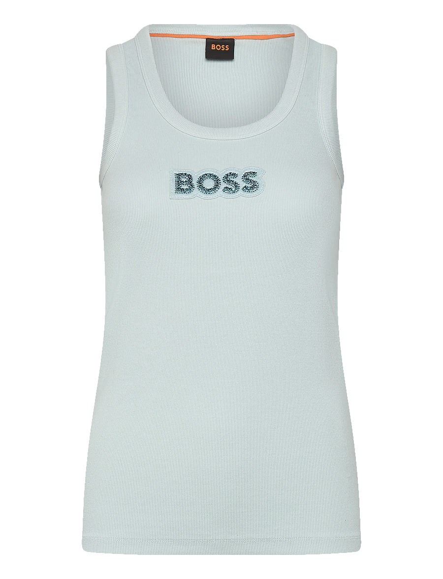 BOSS - C_Ematite2_stonebadg - varrukateta topid - turquoise/aqua - 1