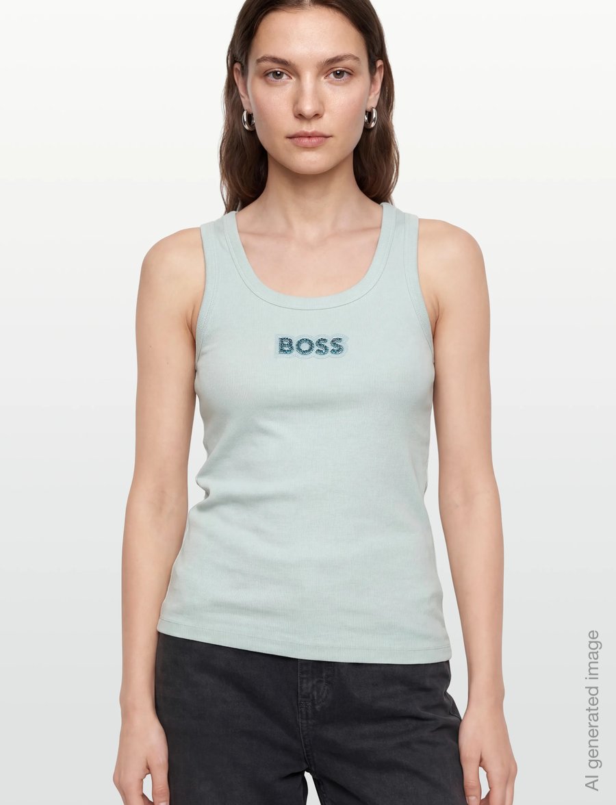 BOSS - C_Ematite2_stonebadg - varrukateta topid - turquoise/aqua - 3