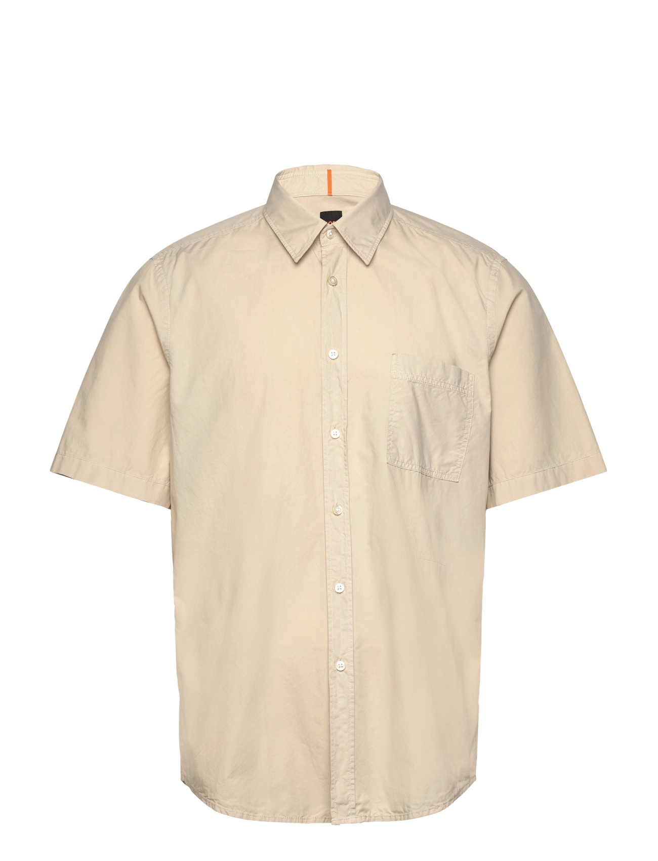 BOSS Relegant_6-Short_M, XL, Shirts, Beige - Short-sleeved Männerswear