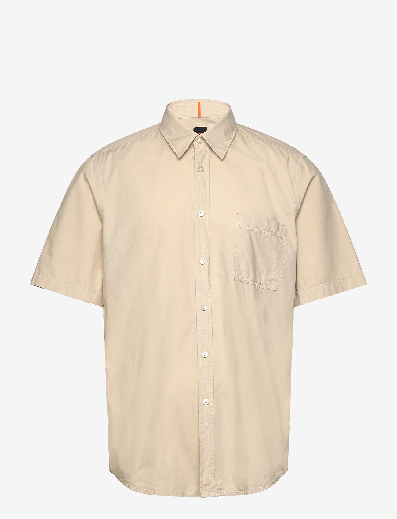 BOSS - Relegant_6-short_M - lühikeste varrukatega särgid - light beige - 0