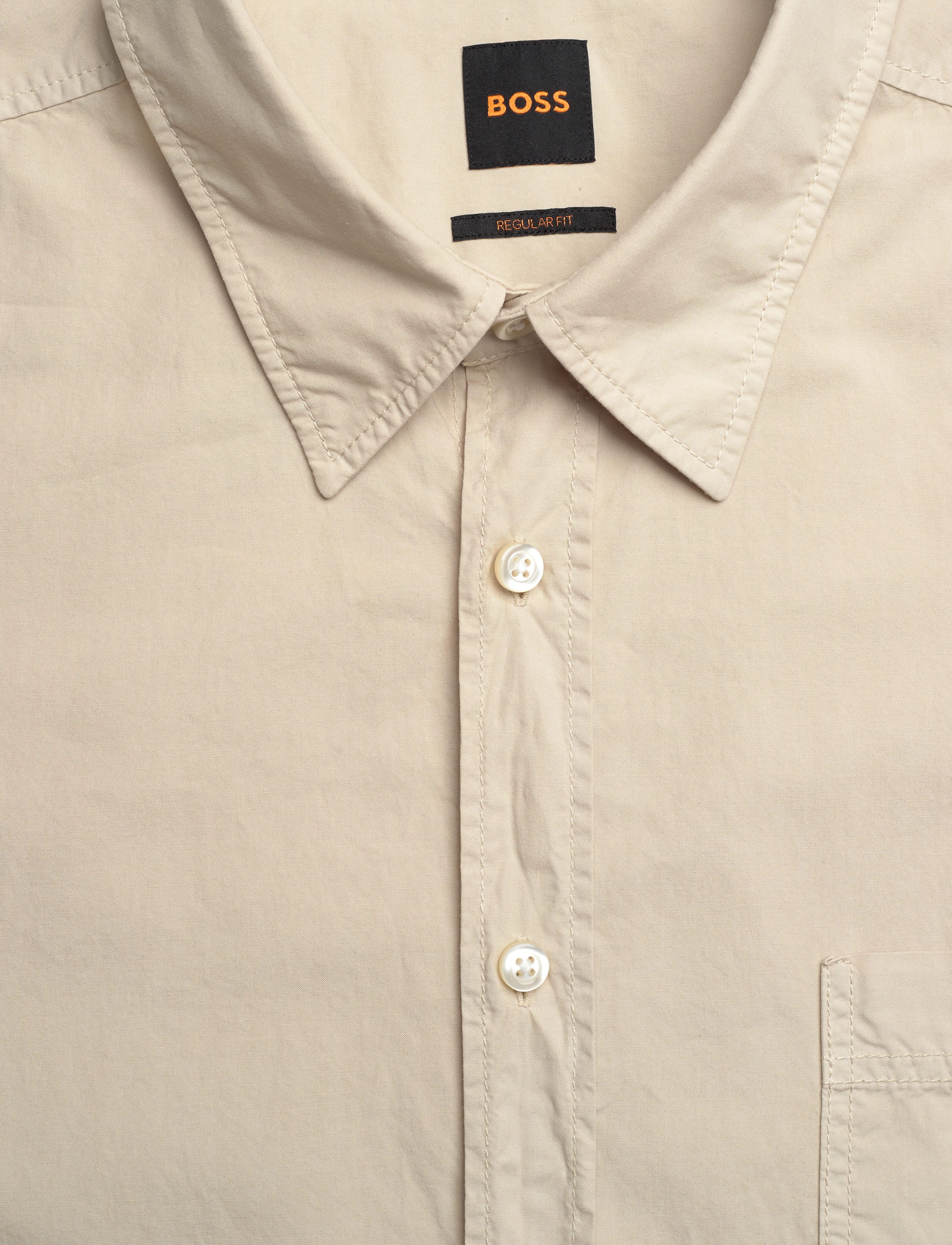 BOSS - Relegant_6-short_M - kurzarmhemden - light beige - 2