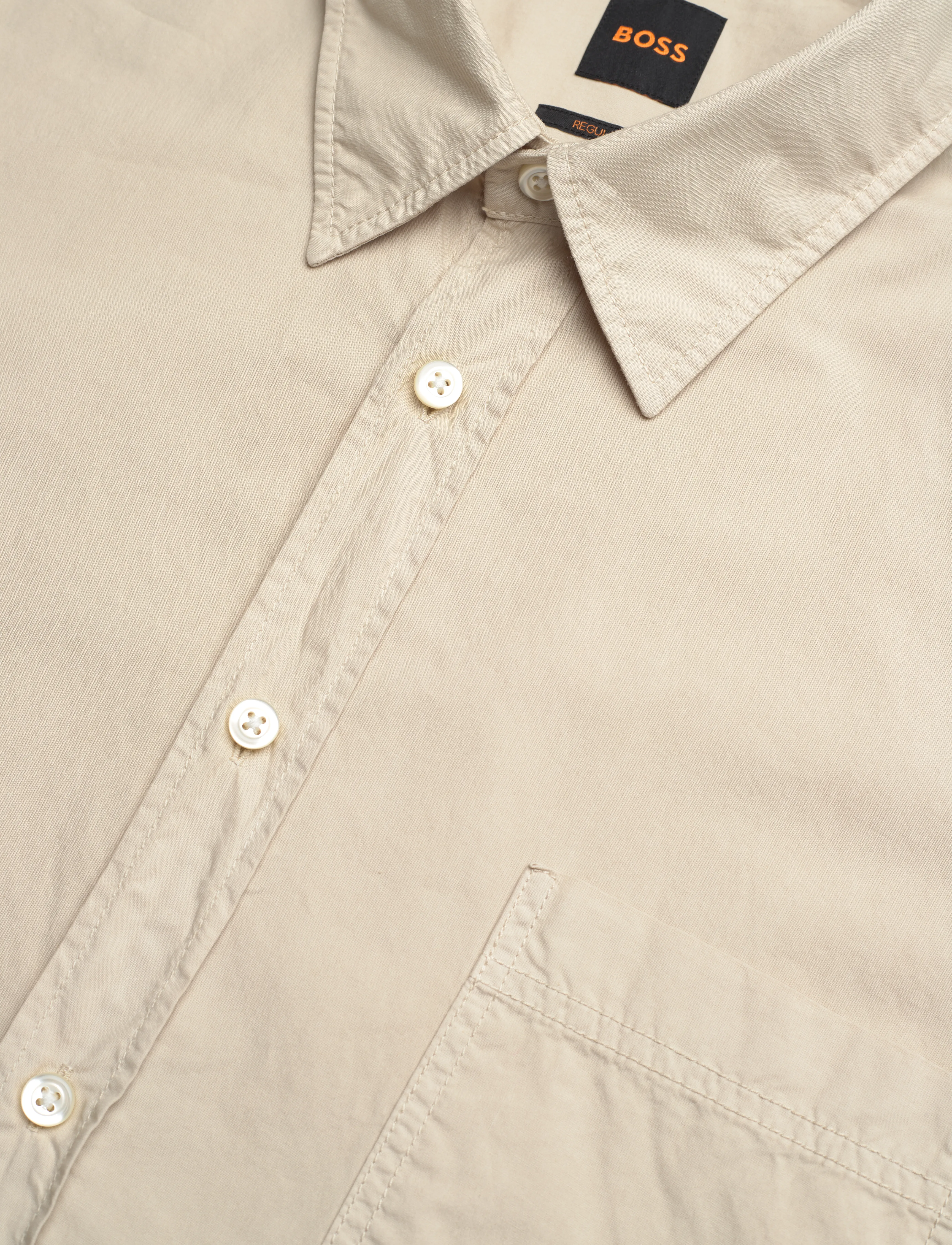 BOSS - Relegant_6-short_M - kurzarmhemden - light beige - 3